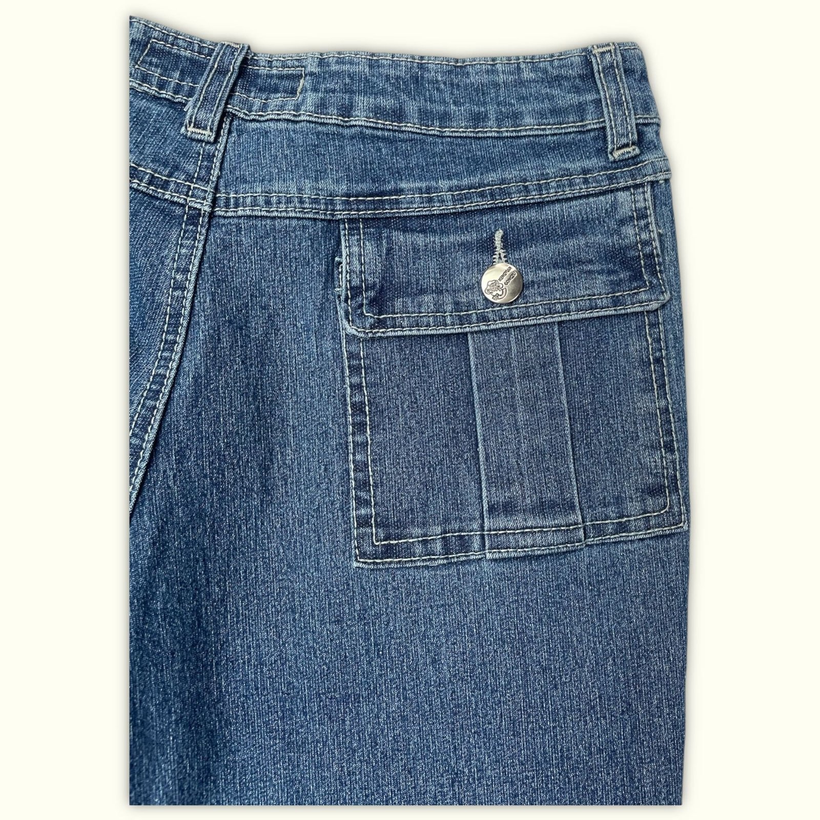 Mynagzu Jean Évasé Femme 2000s Y2K – W26