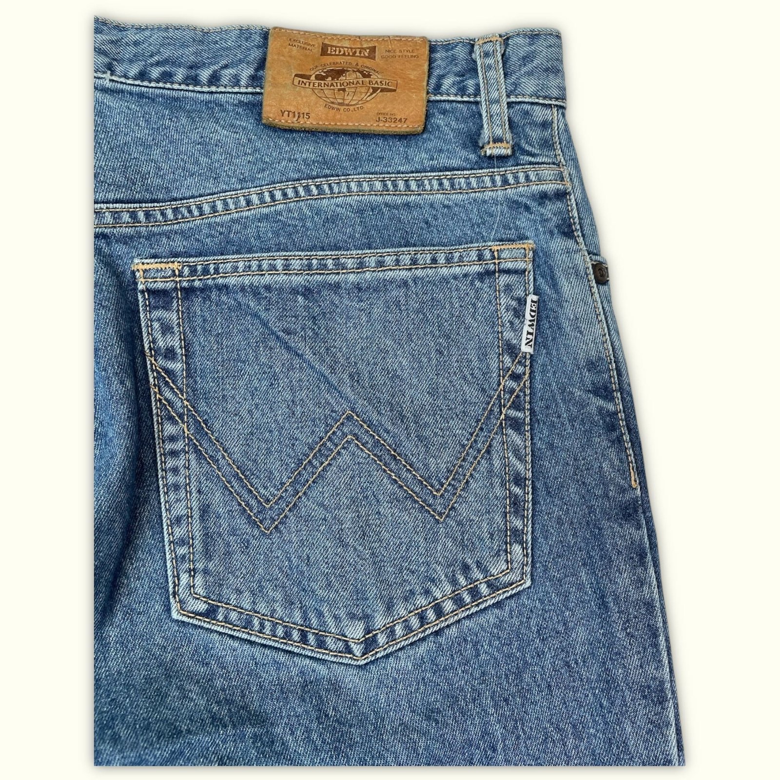 Edwin Jean Large Homme 1990s Vintage – W36
