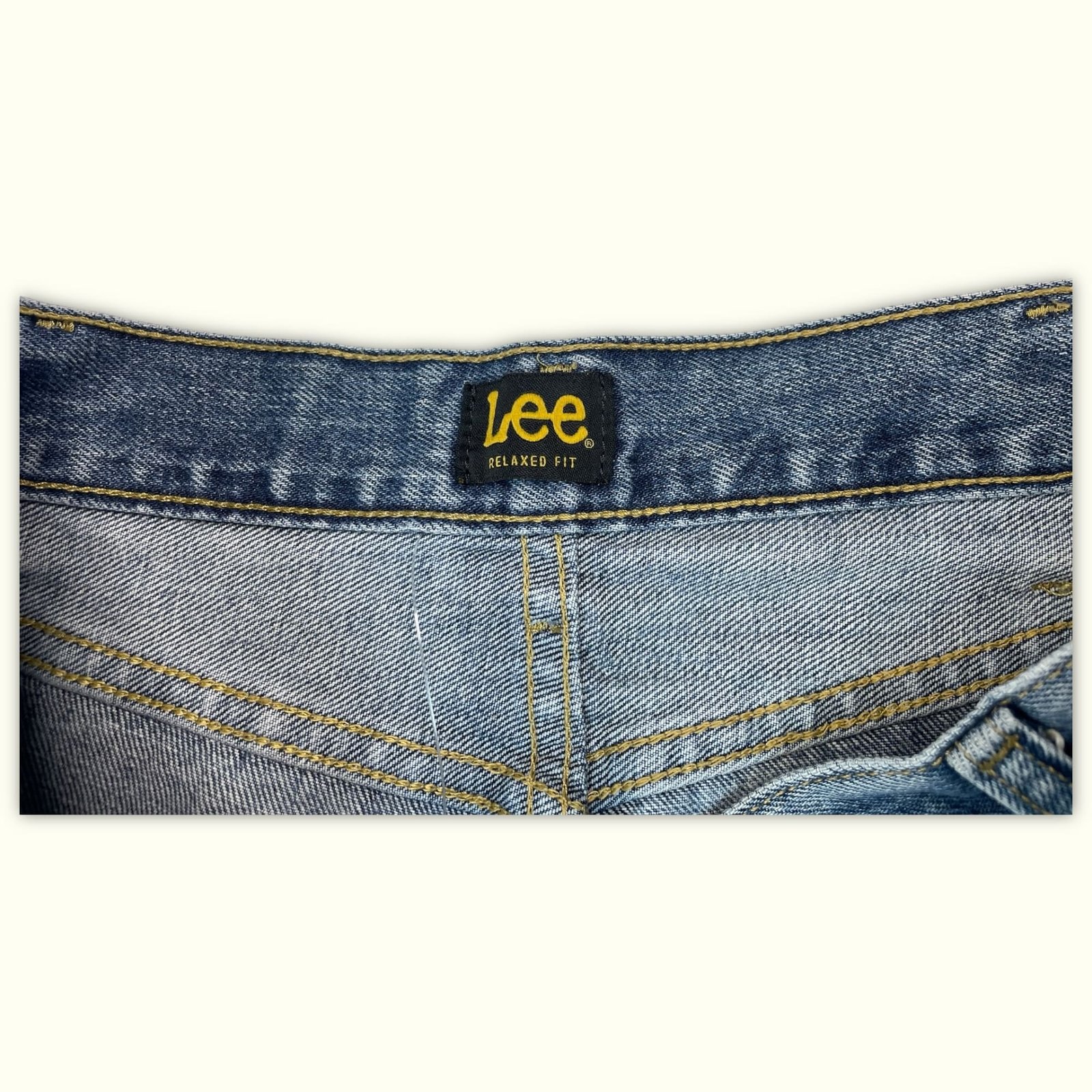 Lee Jean Relaxed Homme 2000s Workwear – W36