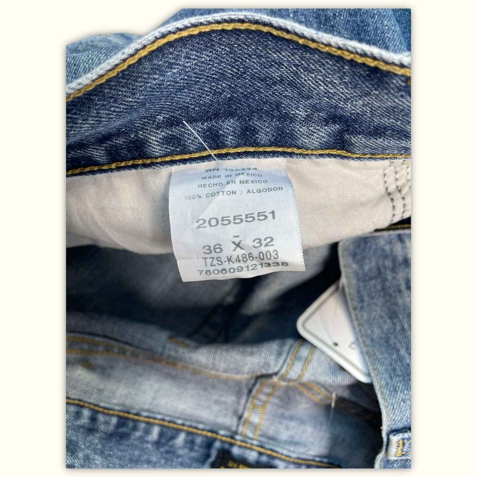 Lee Jean Relaxed Homme 2000s Workwear – W36