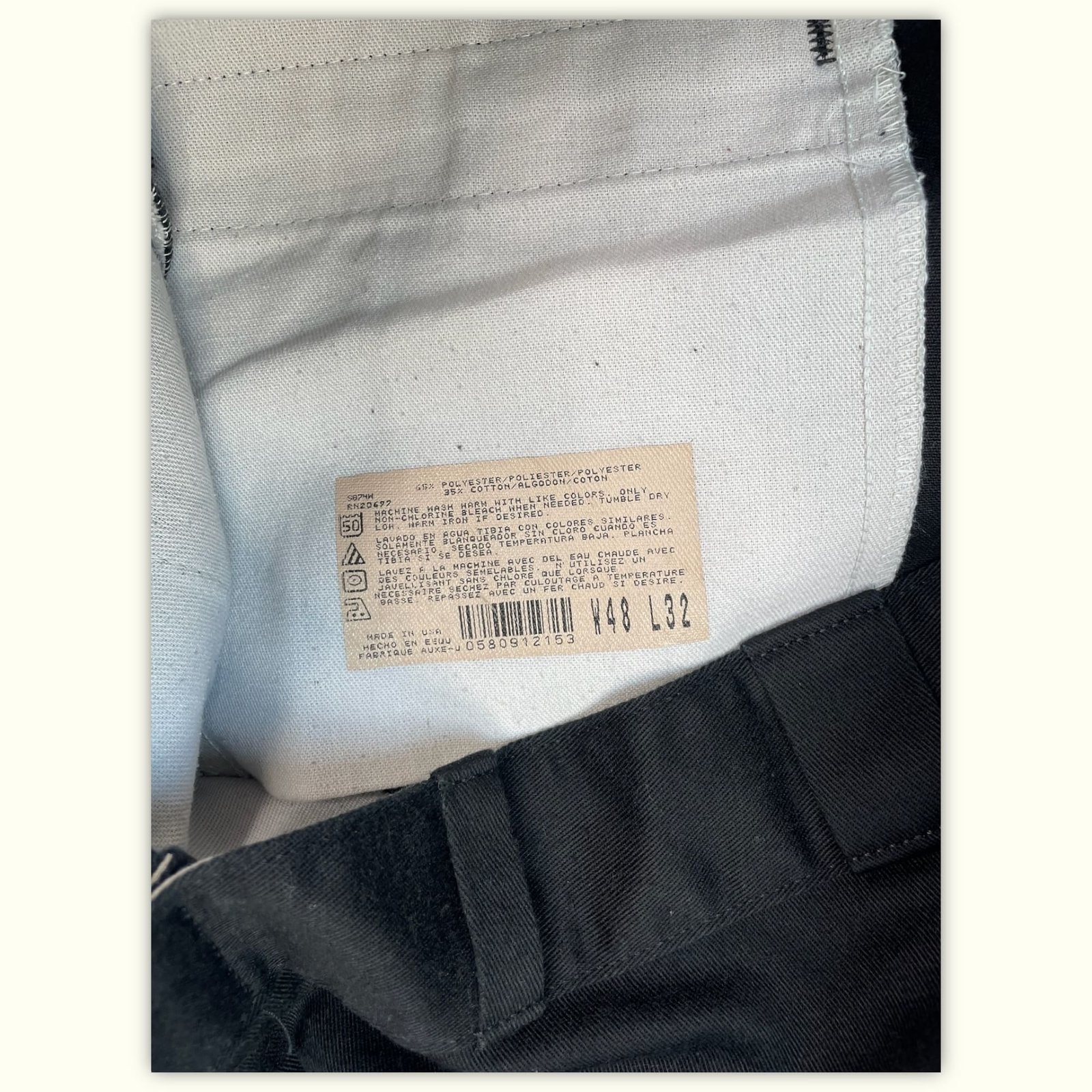 Dickies Chino Regular Homme Workwear – W48