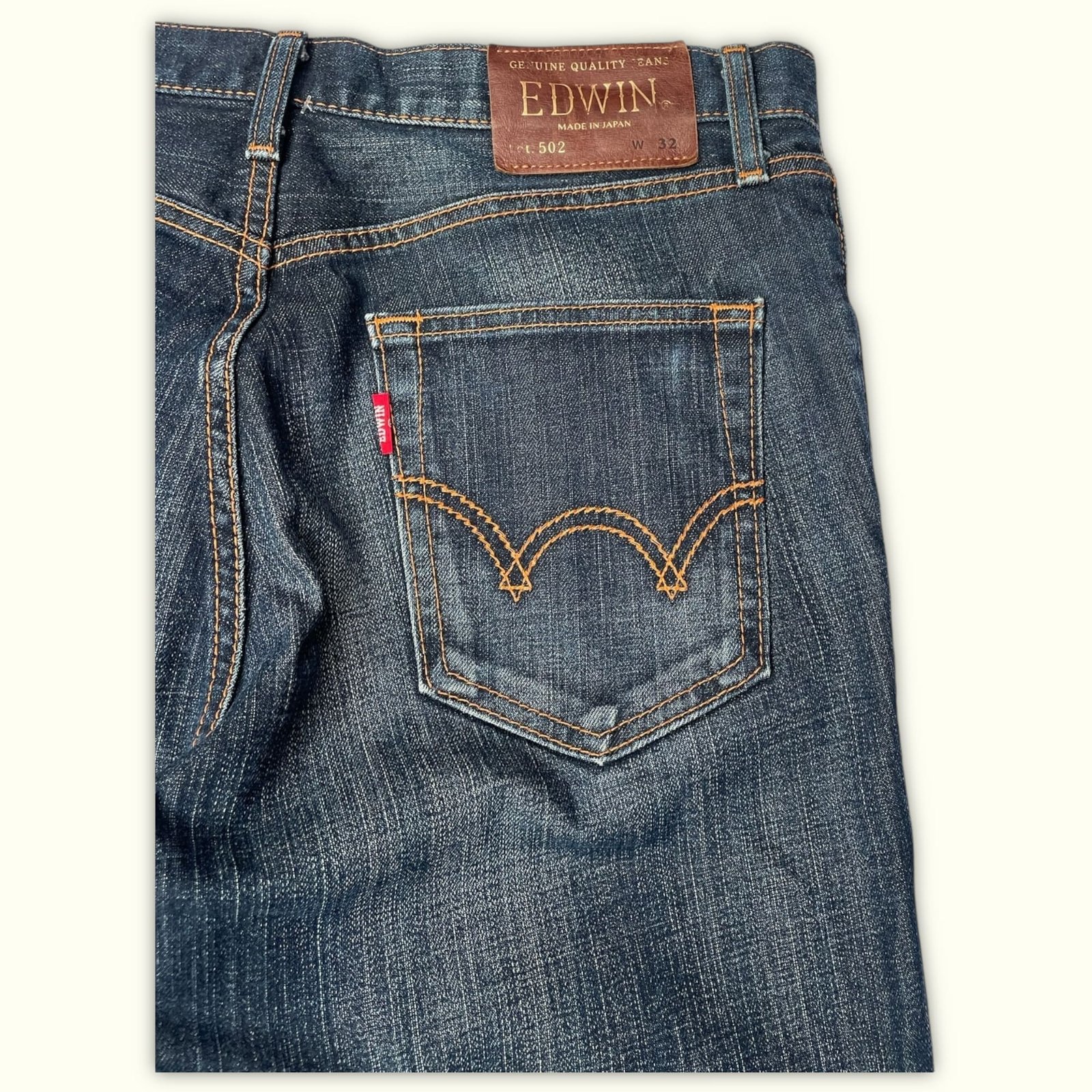 Edwin Jean Regular Homme Streetwear japonais – W32