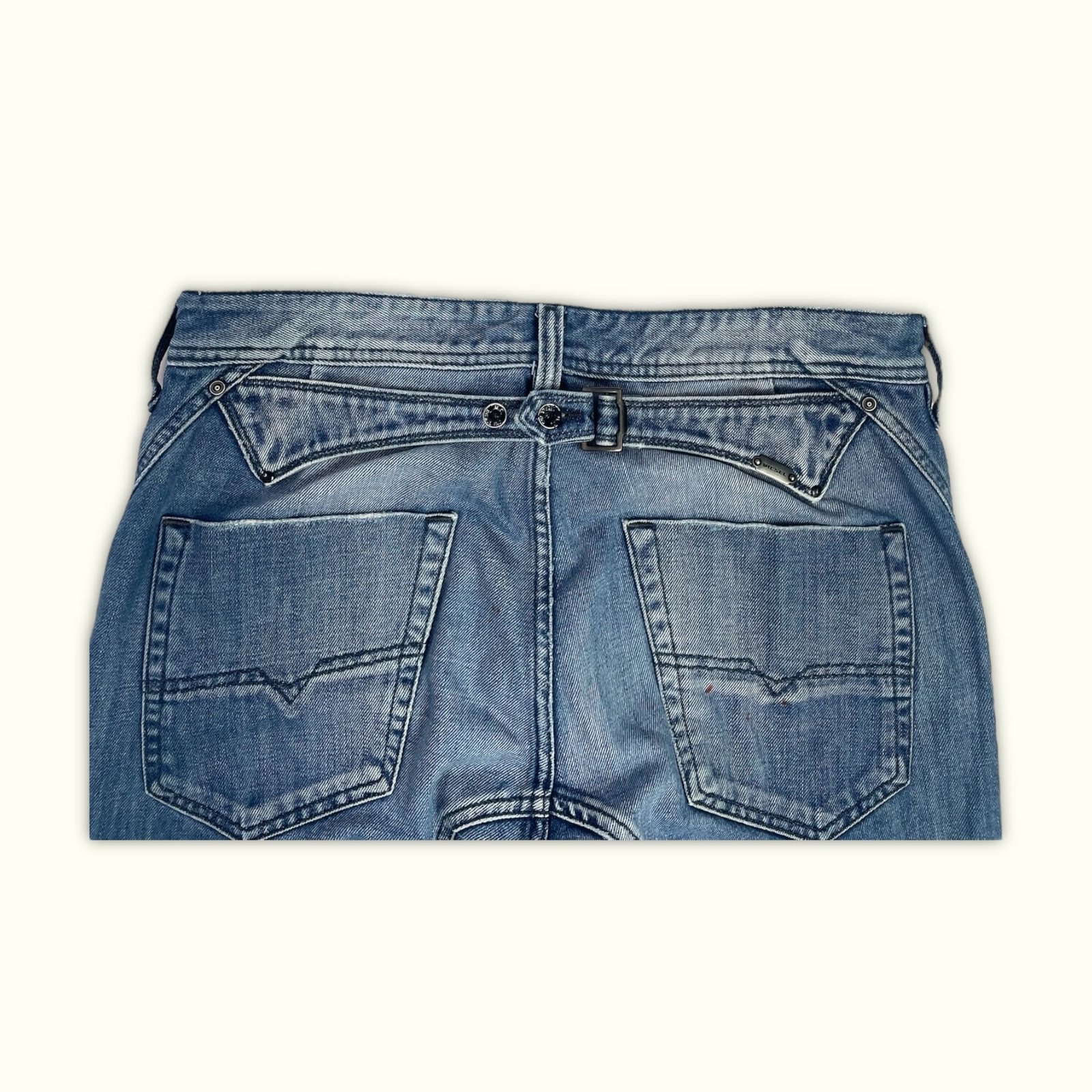Diesel Jean Relaxed Homme 2000s Y2K – W32