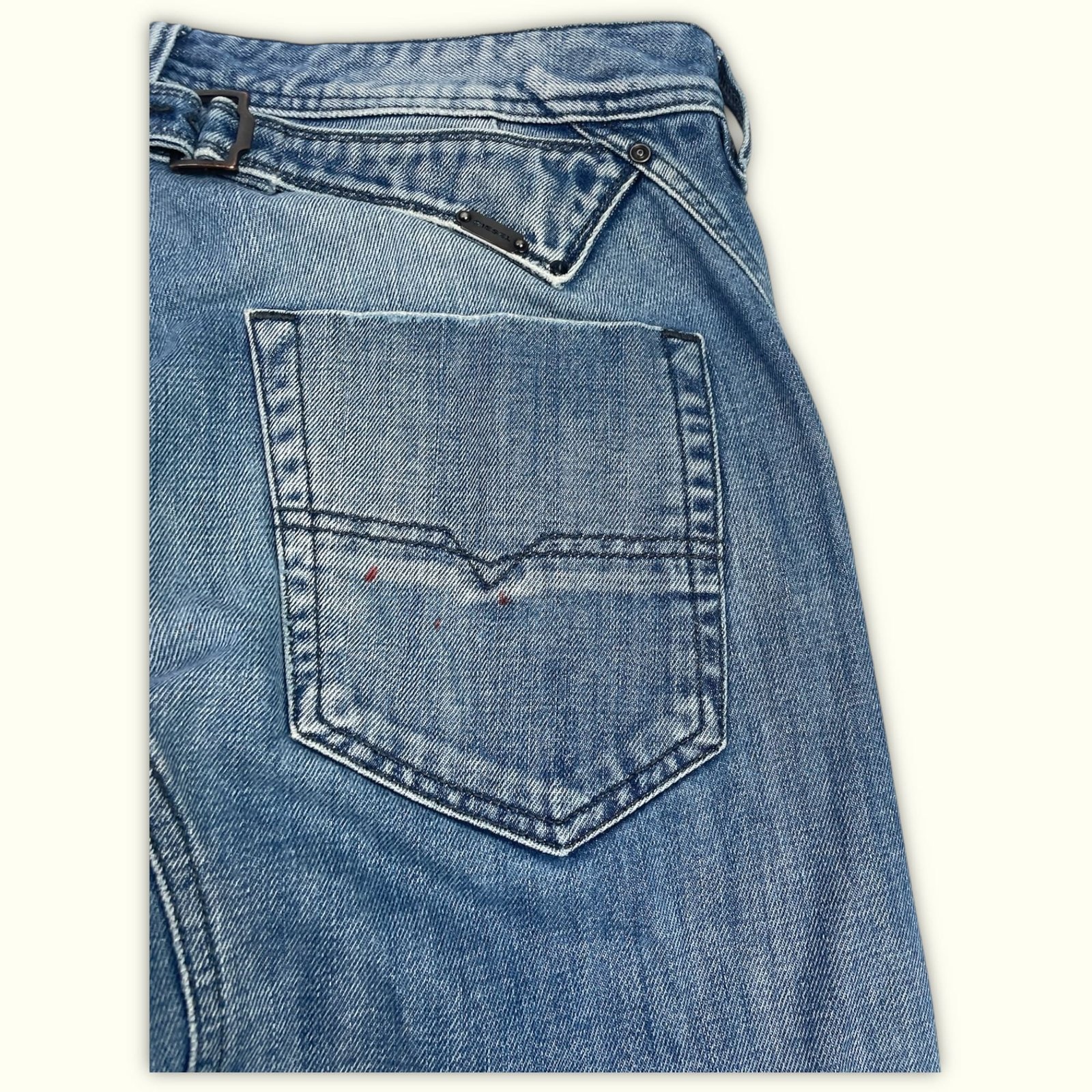 Diesel Jean Relaxed Homme 2000s Y2K – W32