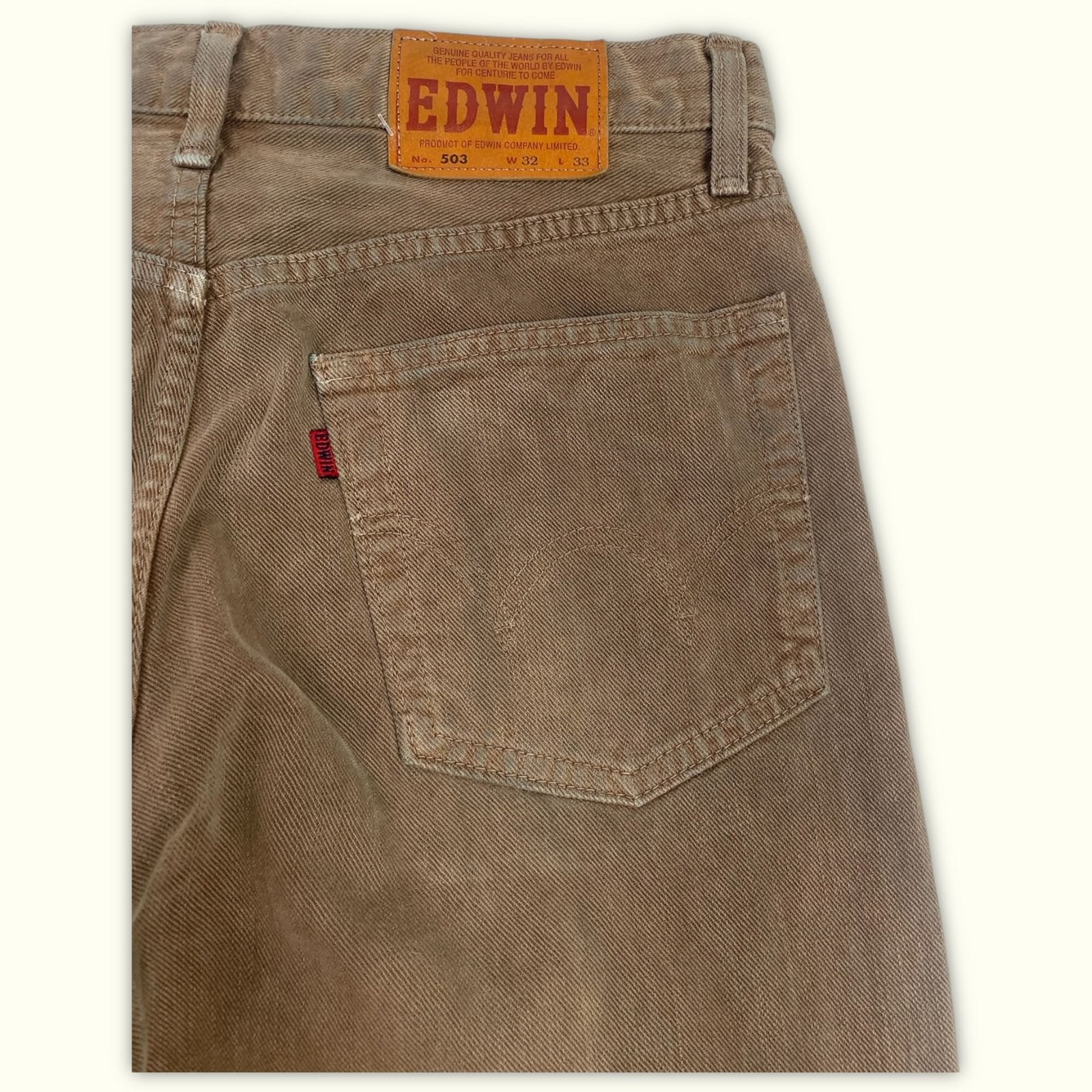 Edwin jeans Regular Men 2000s Japanese streetwear – W32