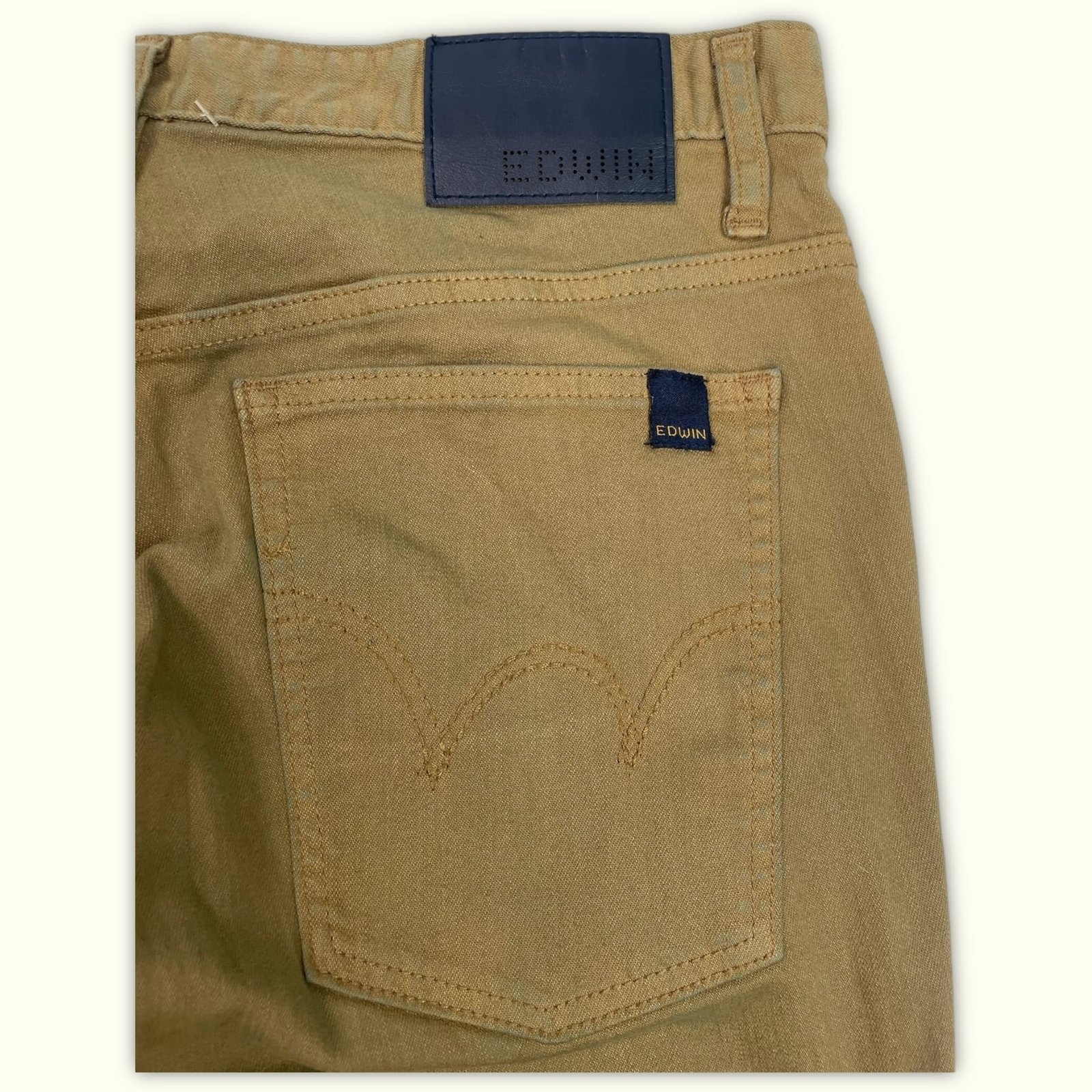 Edwin Jean Regular Homme 2000s Streetwear japonais – W34