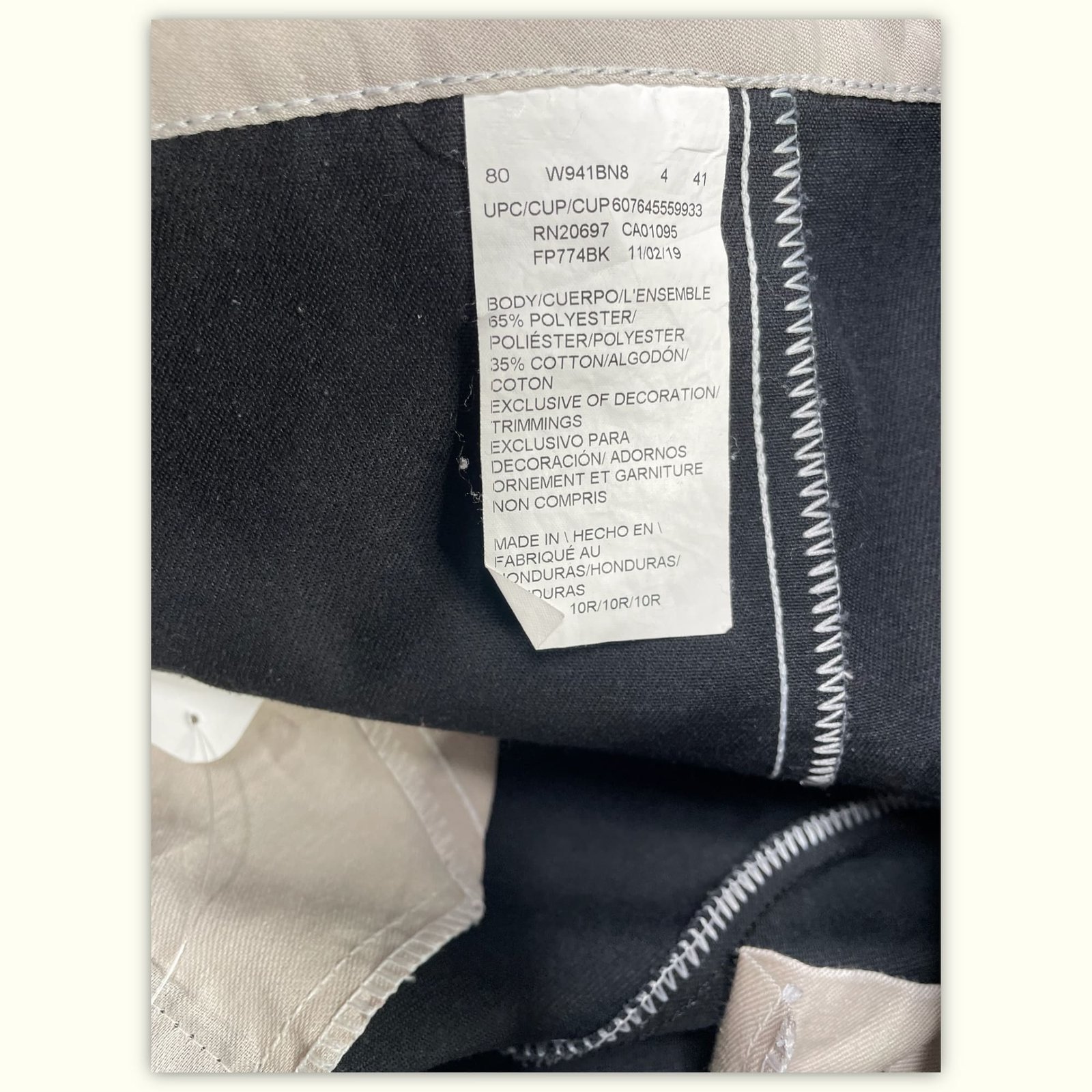 Dickies Chino Regular Femme Workwear – W34