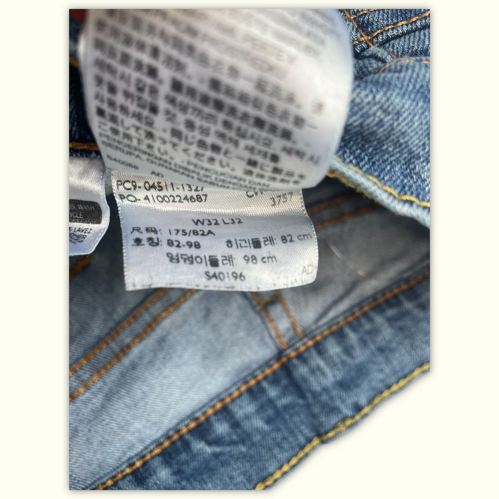 Levi'S Jean Slim Homme Classique – W32