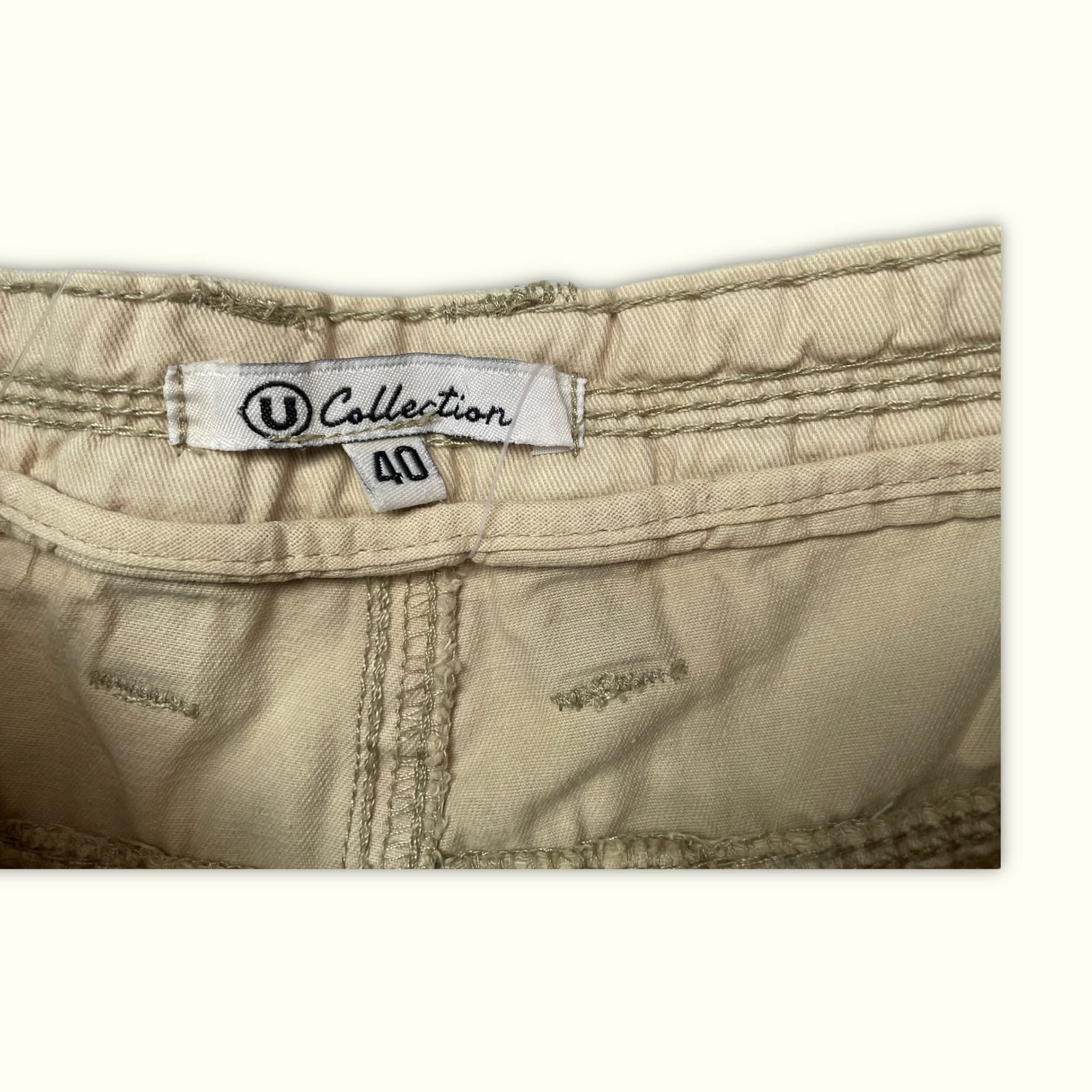 U Collection Cargohose Regular Herren 2000s Utility – W32