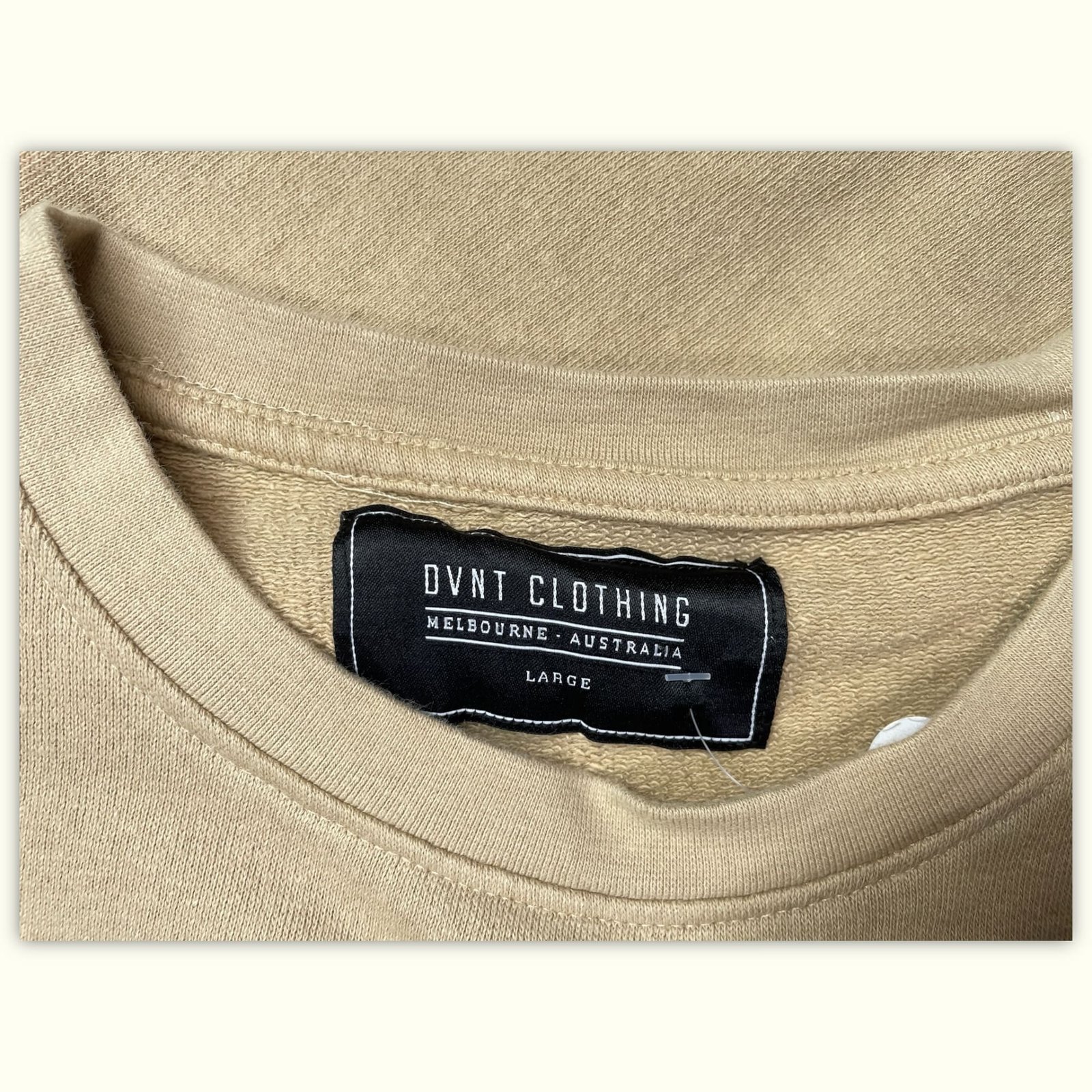 Dvnt Clothing Sweatshirt Oversized Herren Streetwear – L