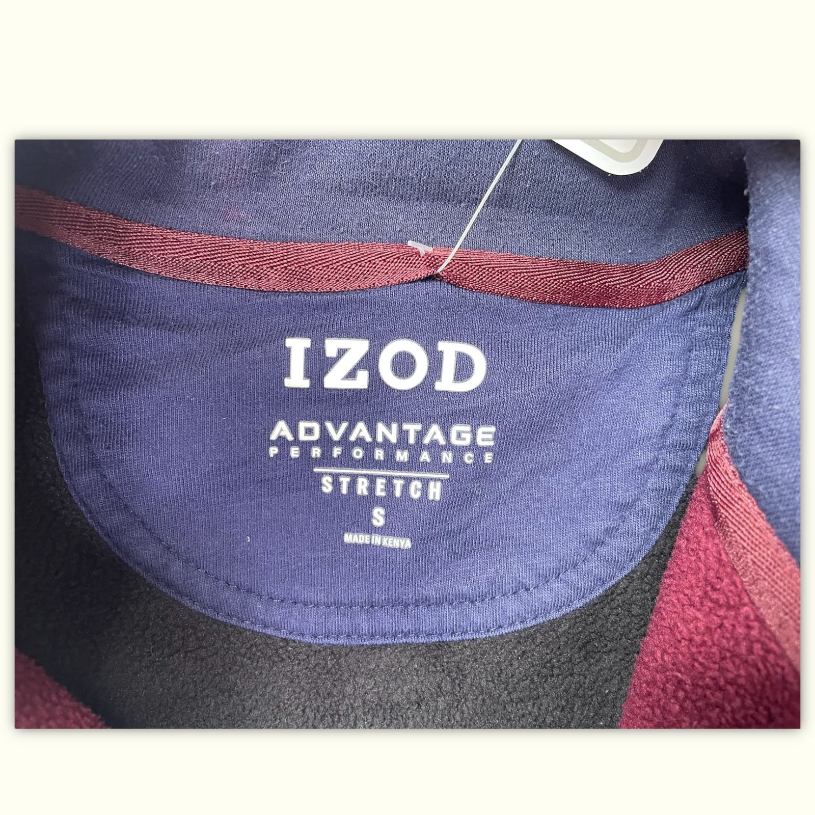 Izod Demi-zip Regular Homme Preppy – S