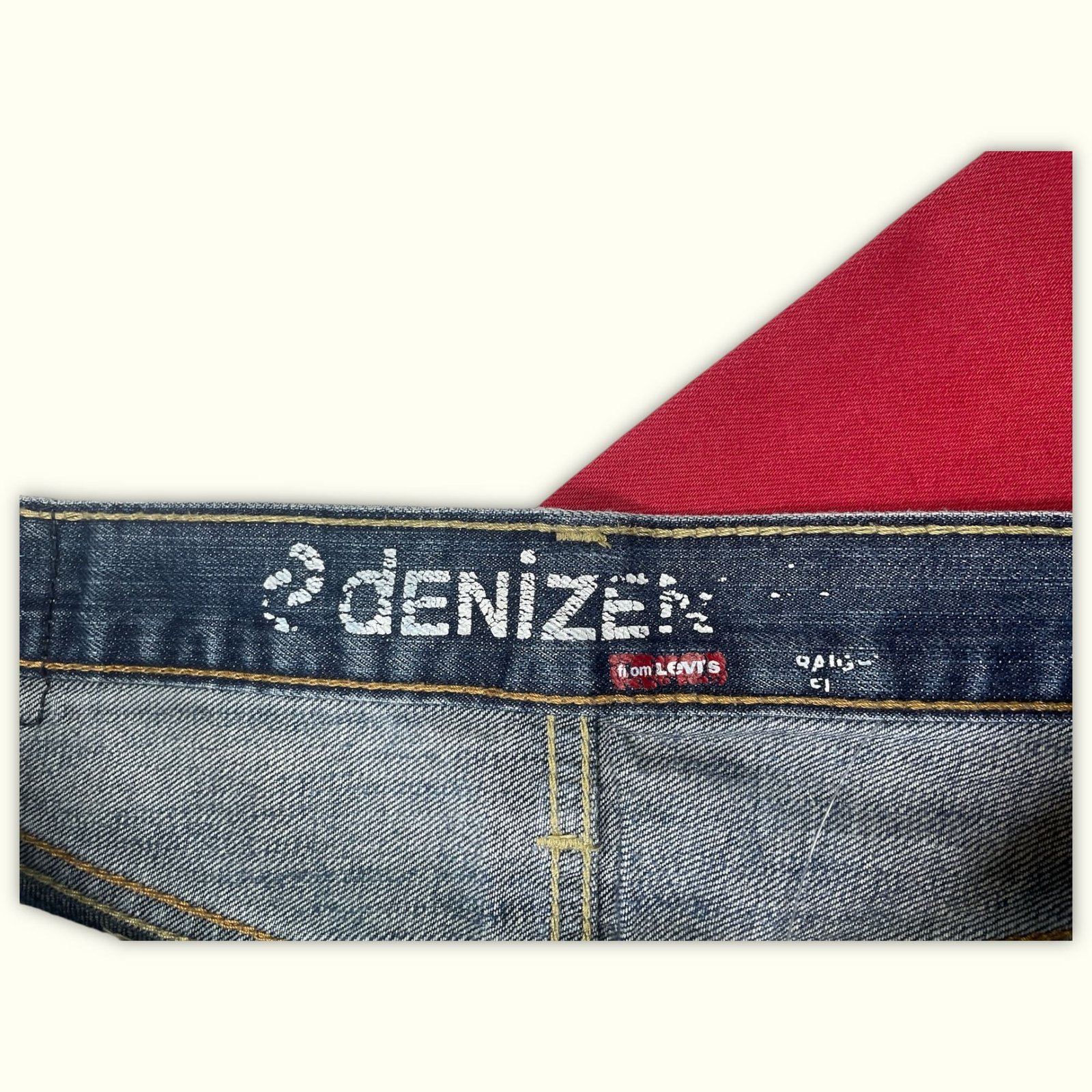 Denizen Jean Large Homme 2010s Streetwear – W34