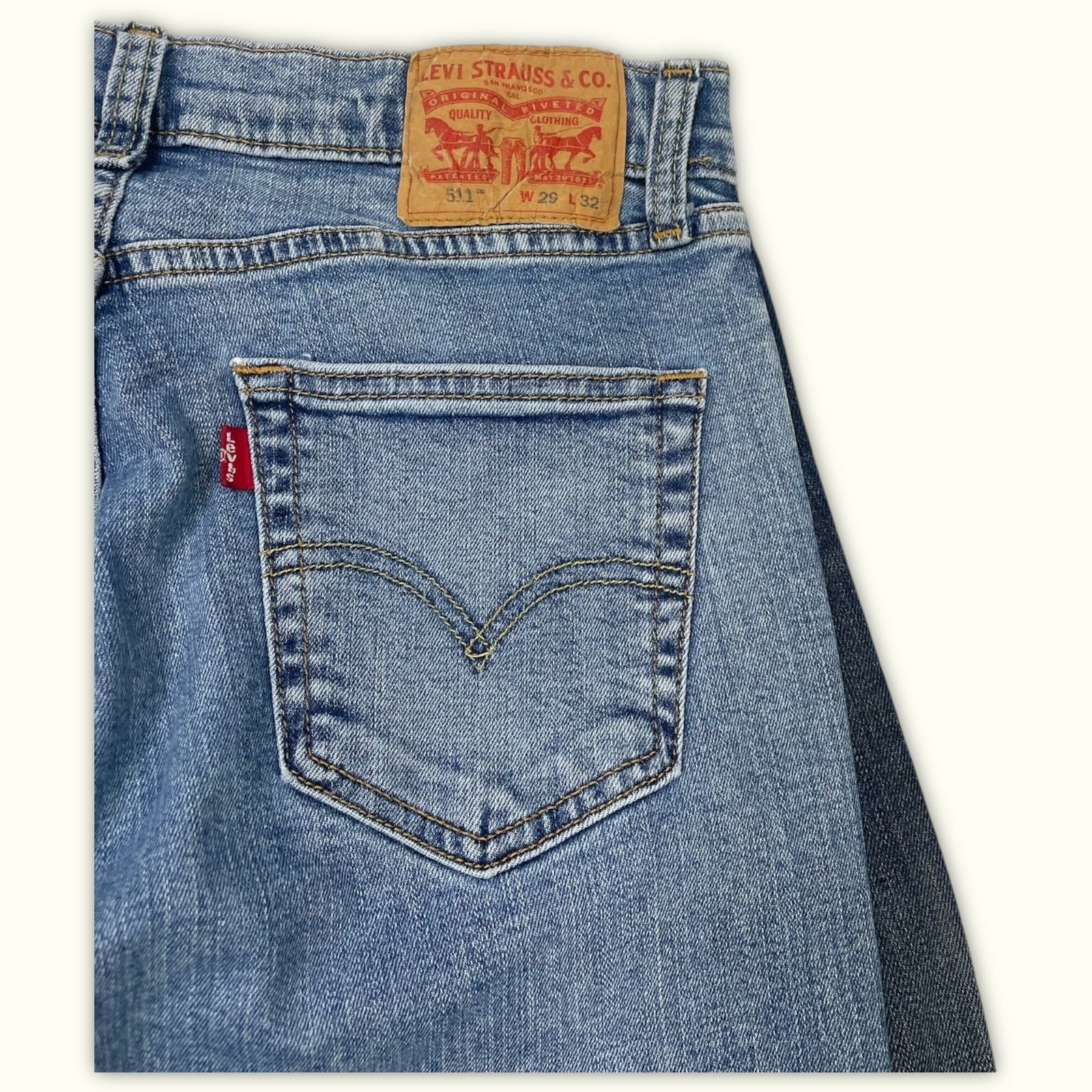 Levi'S Jean Évasé Homme 2010s Y2K – W29