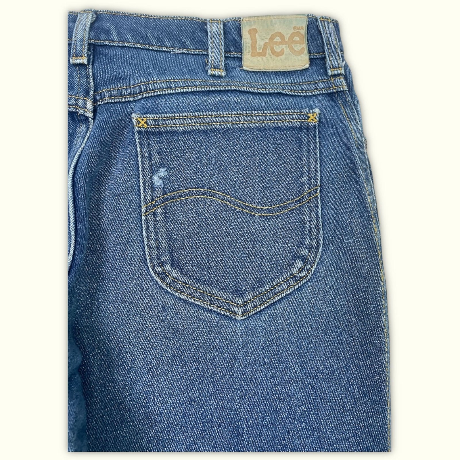 Lee Jean Regular Homme 1990s Vintage – W34