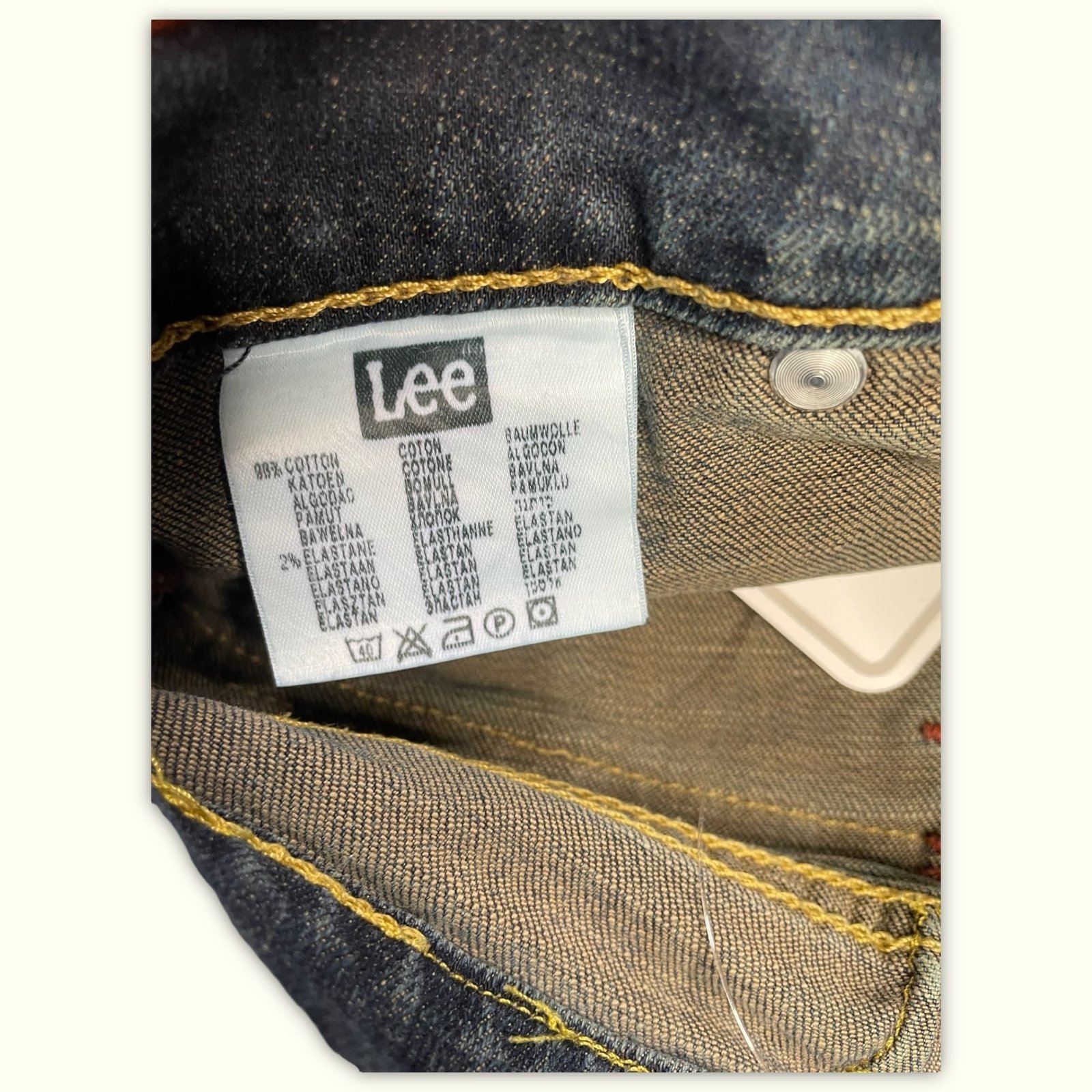 Lee Jean Évasé Femme 2000s Y2K – W24