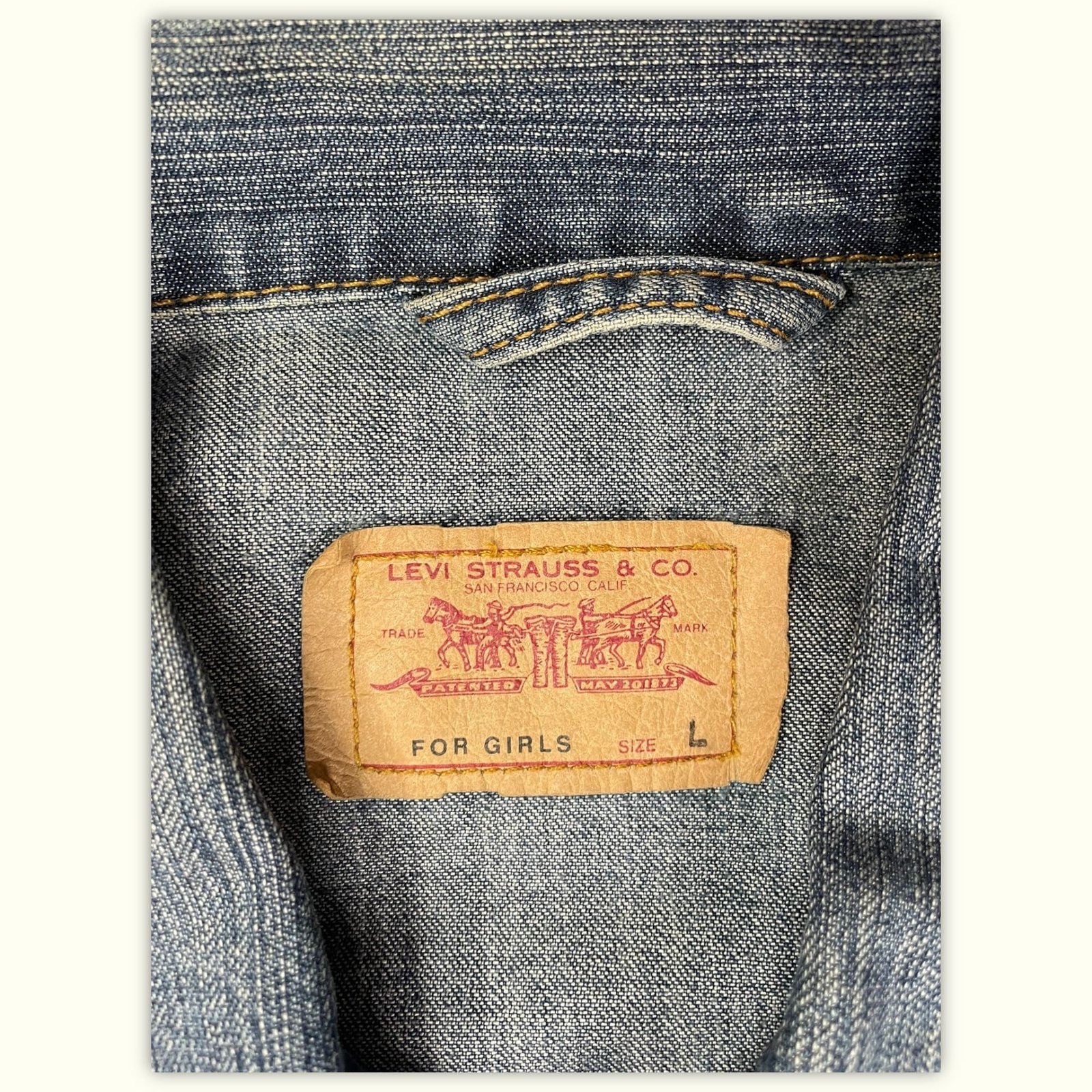Levi'S Veste Slim Fille 2000s Y2K – L