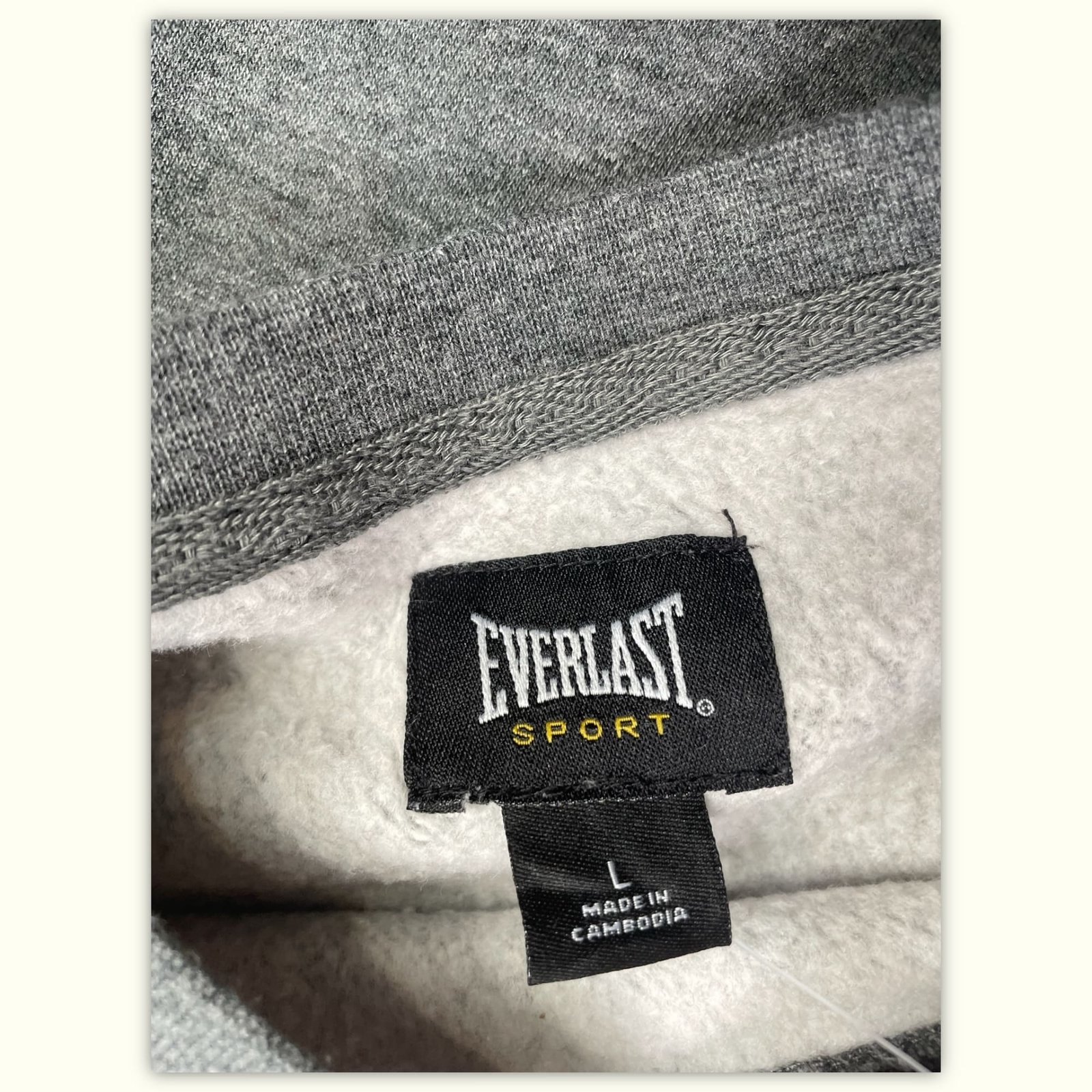 Everlast Sweat Regular Homme Sportswear – L