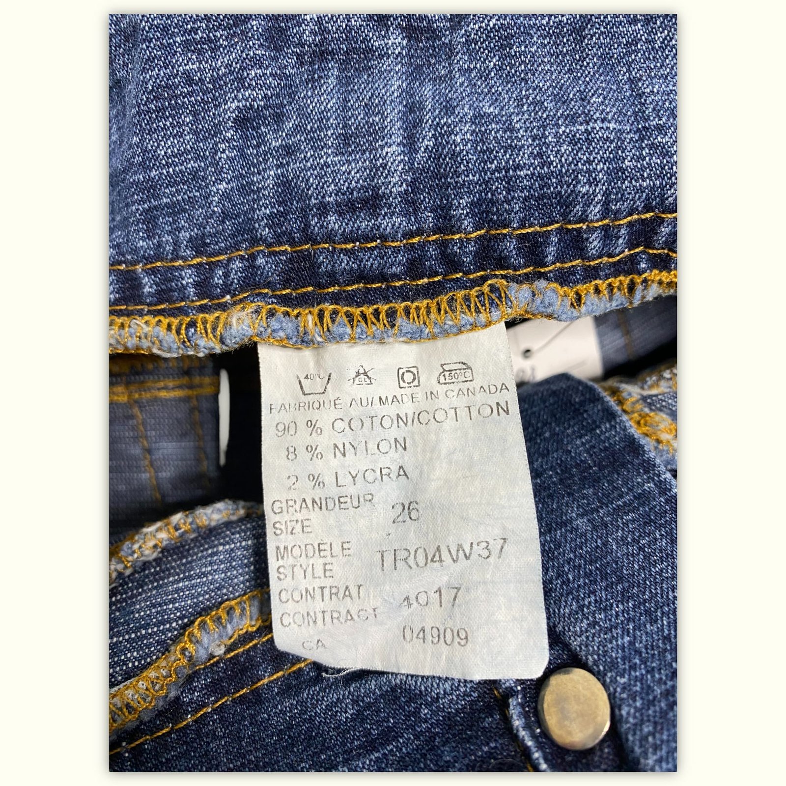 Jean Évasé Femme 2000s Y2K – W26