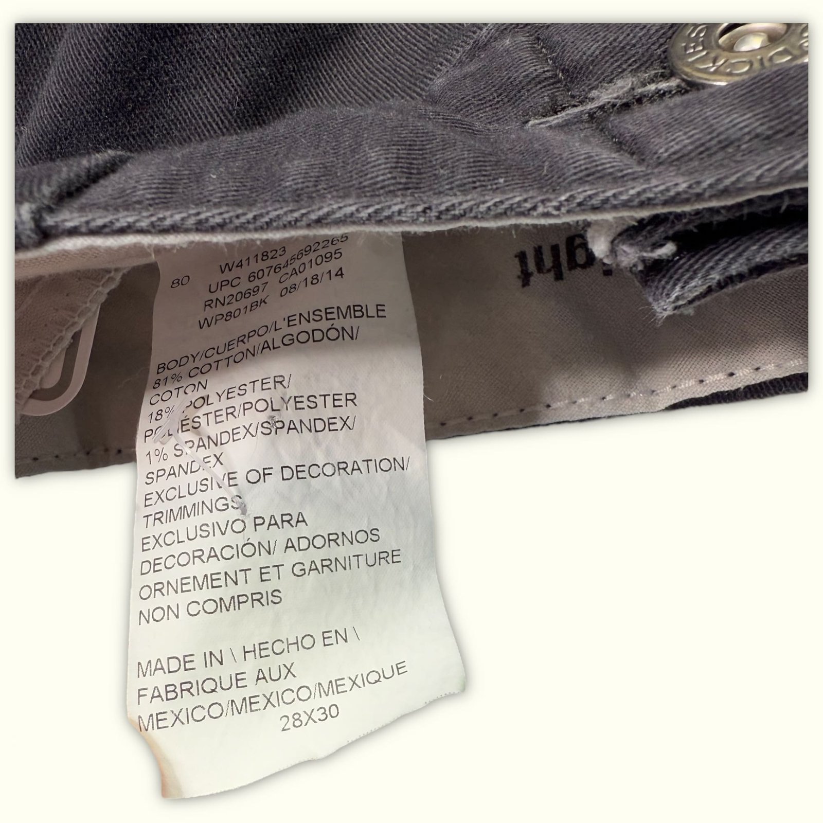 Dickies Chino Slim Homme Workwear – W28