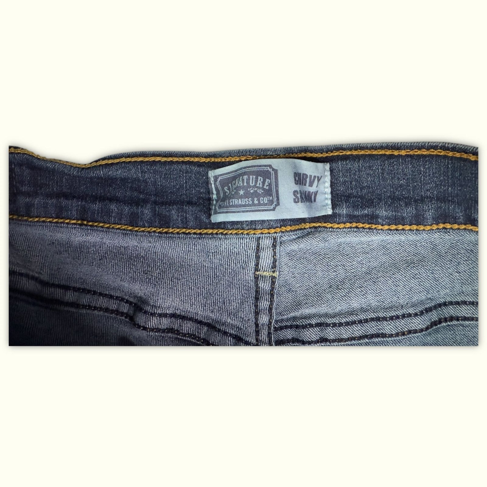 Signature By Levi Strauss & Co. Jean Skinny Femme Moderne – W32