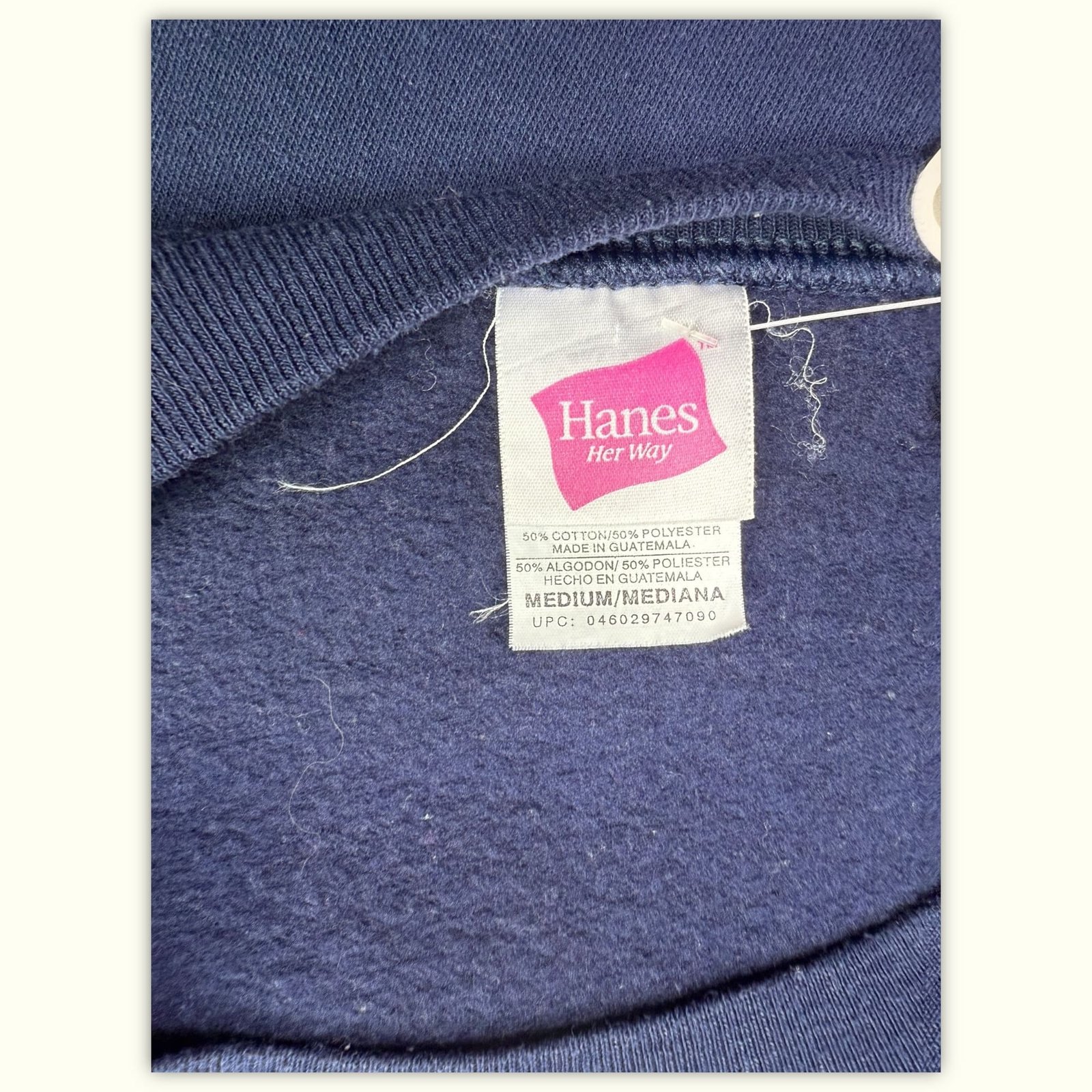 Hanes Sweat Relaxed Femme 1990s Vintage – M