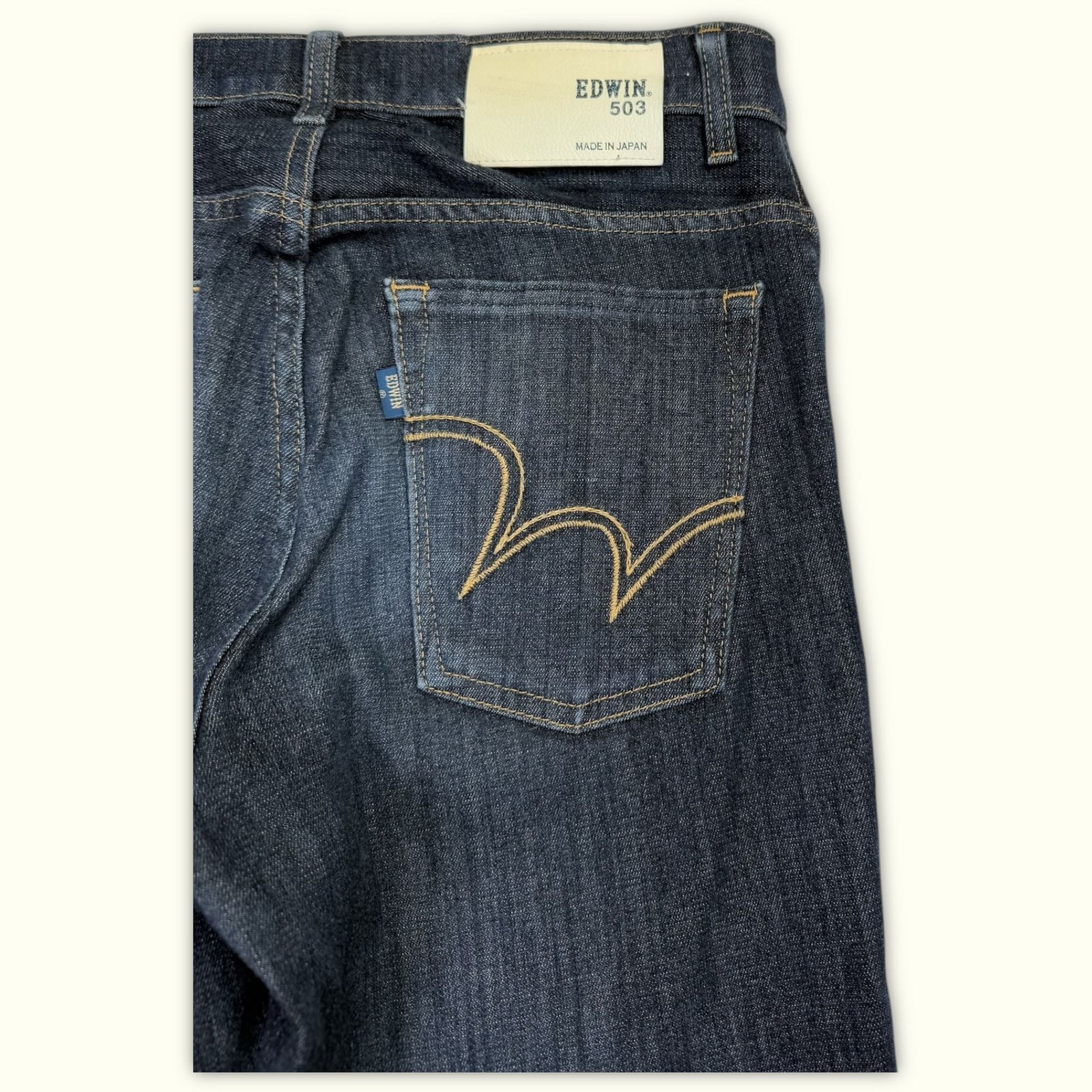 Edwin Jean Regular Homme 2000s Streetwear japonais – W28