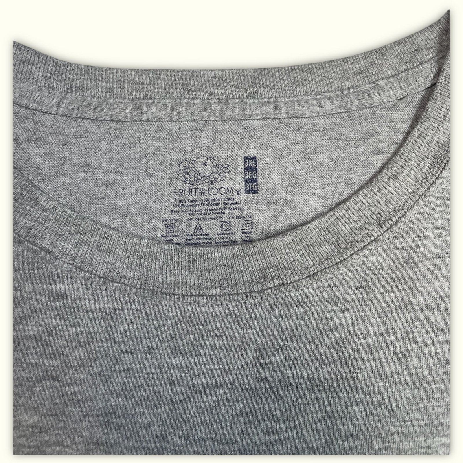 Fruit Of The Loom T-shirt Oversize Homme 2010s Normcore – 3XL