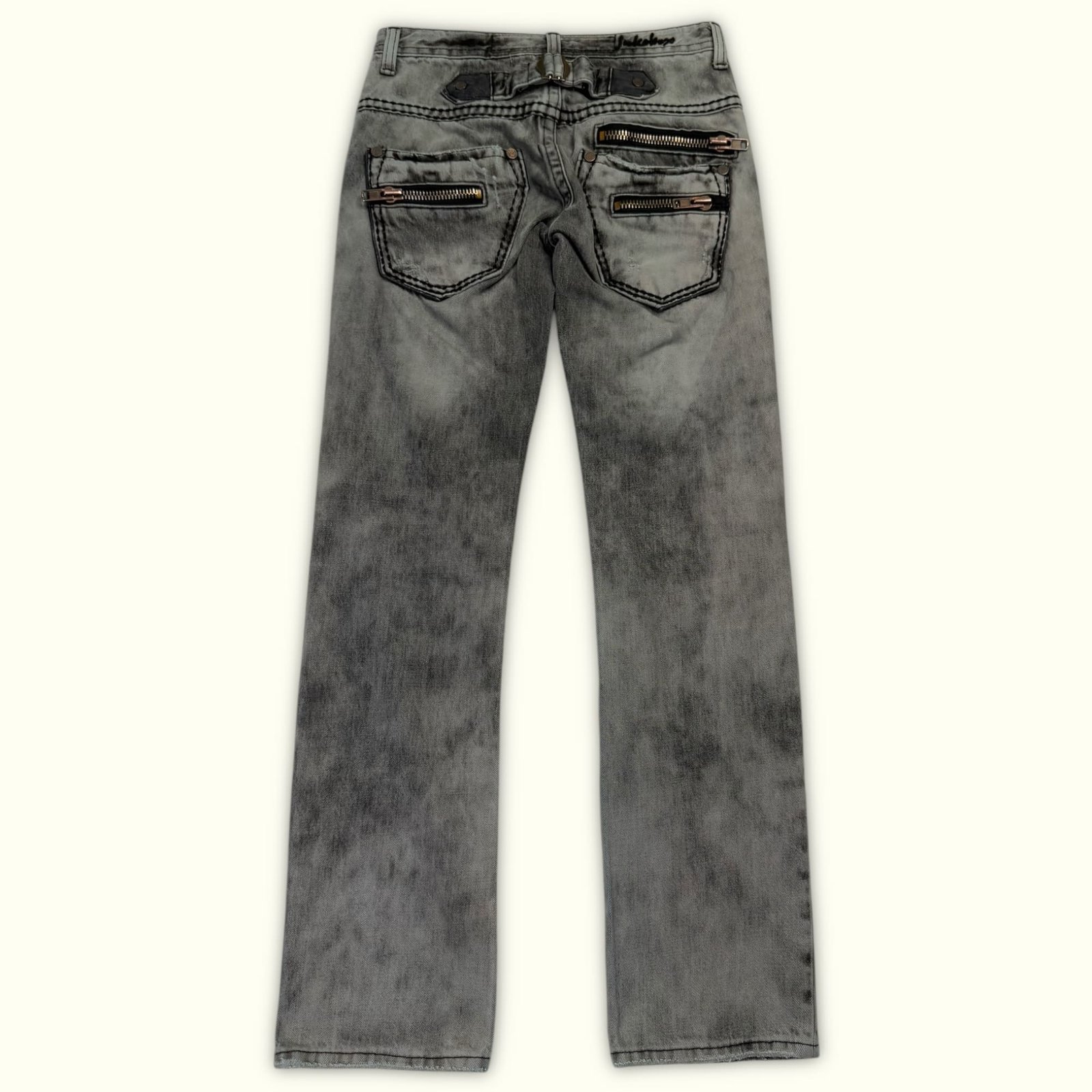 Jukebox Jean Regular Homme 2000s Streetwear japonais – W28