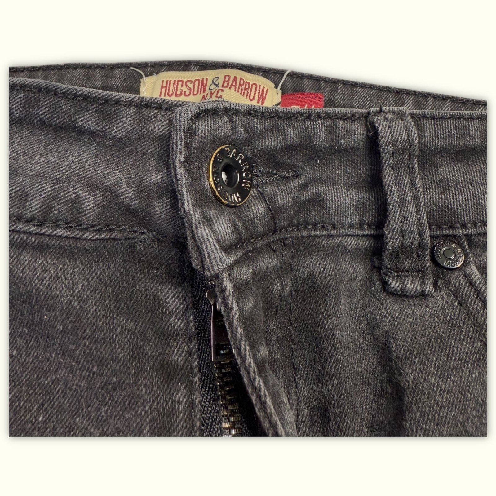 Hudson & Barrow Jean Slim Homme Normcore – W34