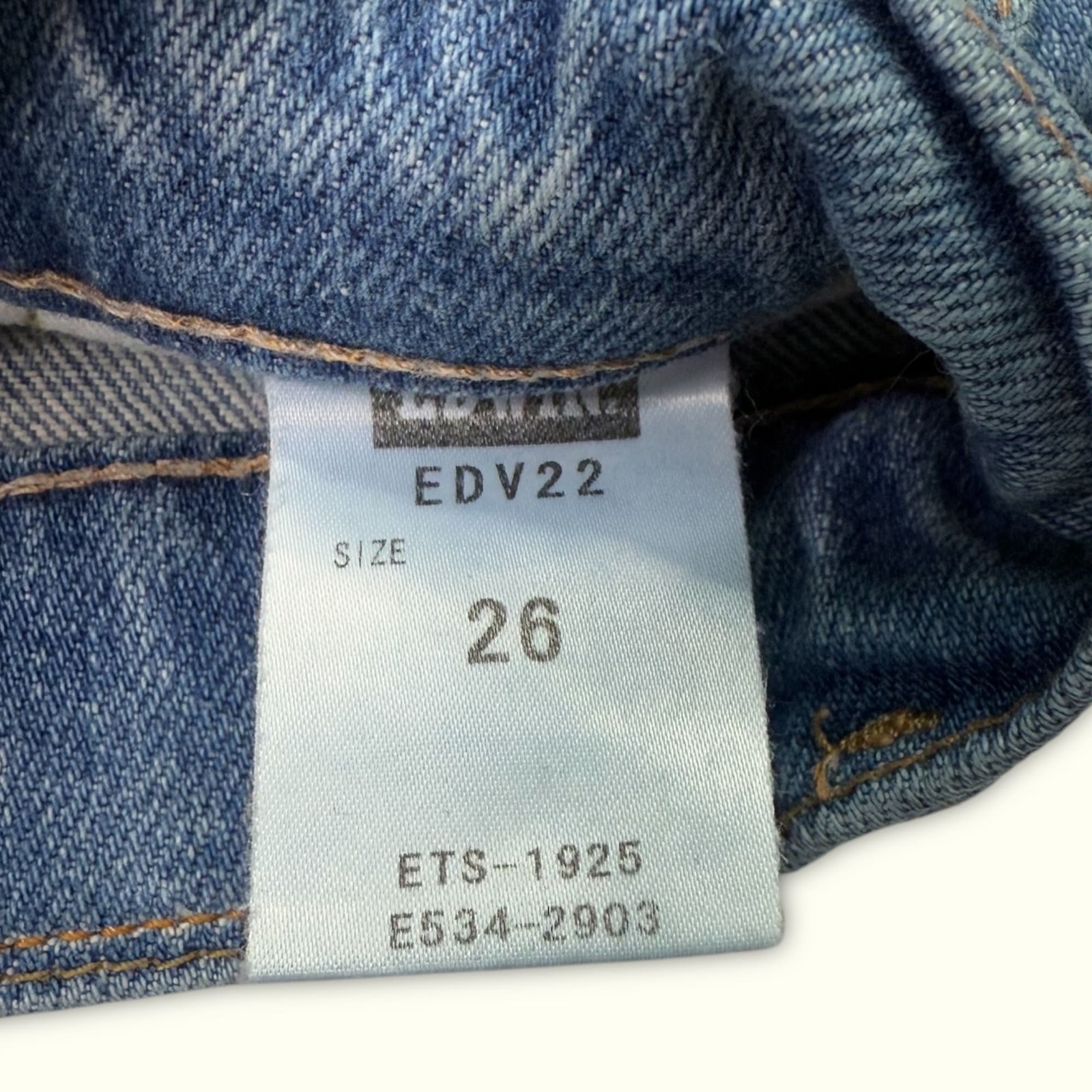 Edwin Jean Slim Femme 2000s Streetwear japonais – W26