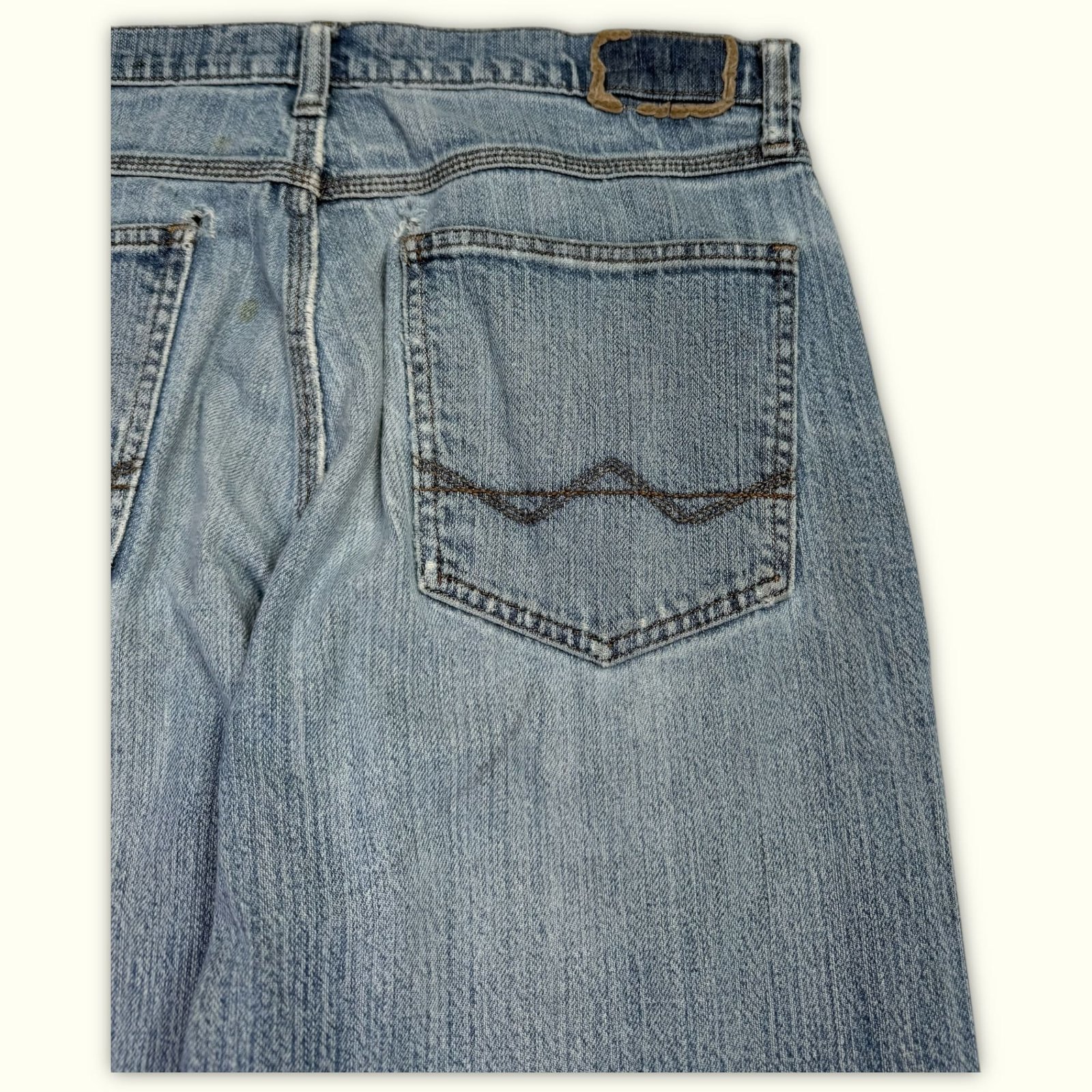 Wrangler Jean Relaxed Homme 2000s Workwear – W34