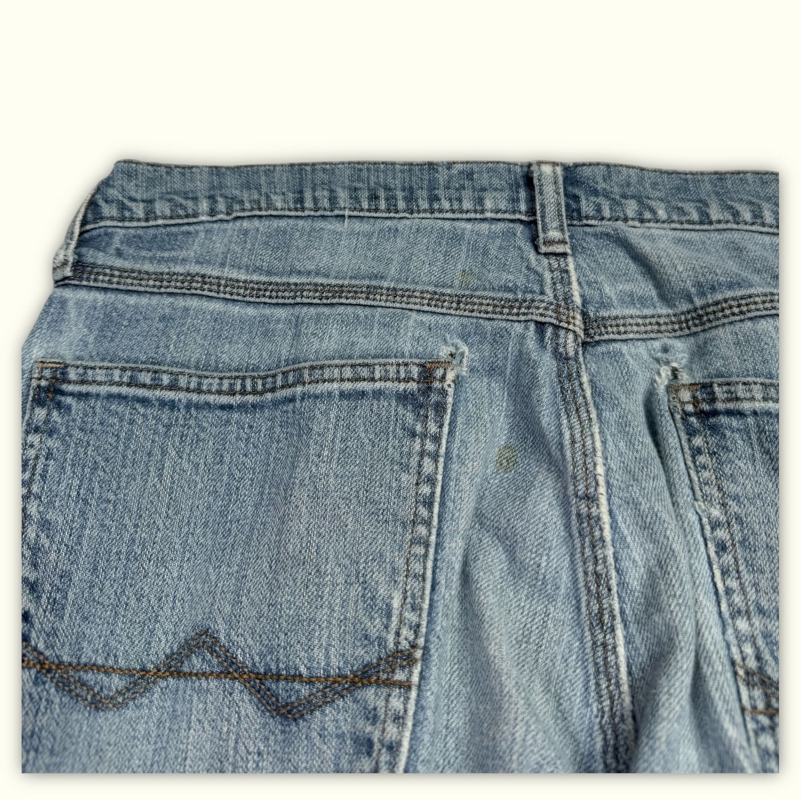Wrangler Jean Relaxed Homme 2000s Workwear – W34
