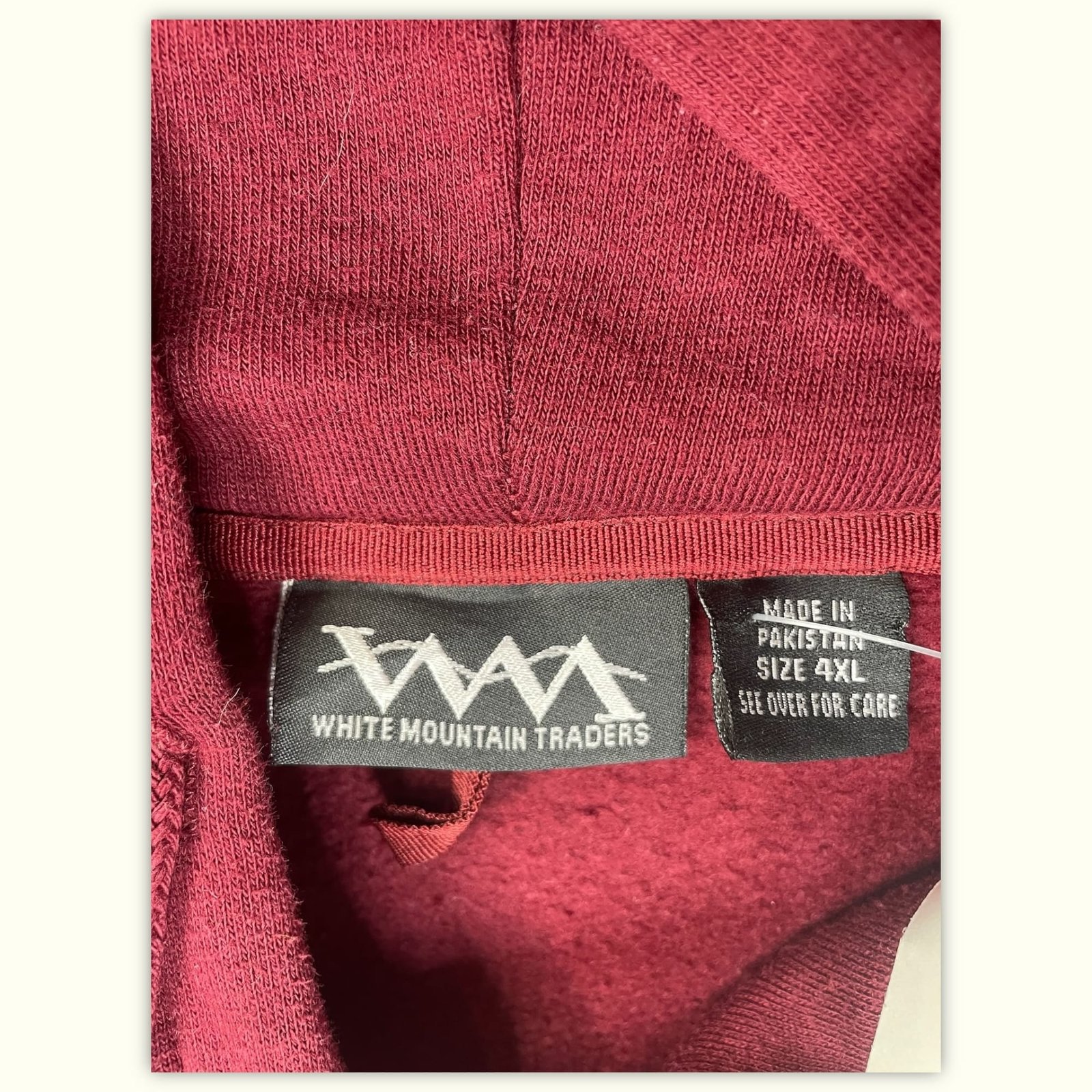 White Mountain Traders Sudadera con capucha Oversize Hombre 2000s Streetwear – 4XL