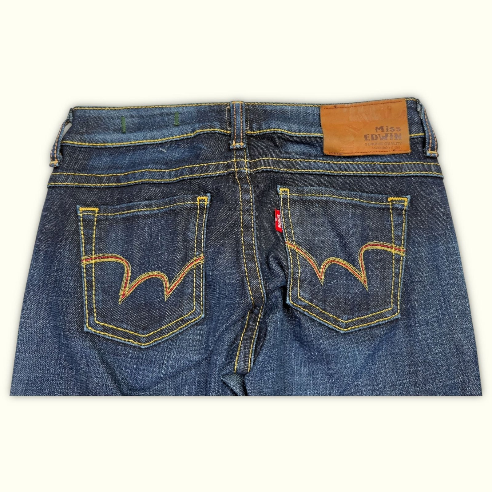 Edwin Jean Regular Femme 2000s Streetwear japonais – W28
