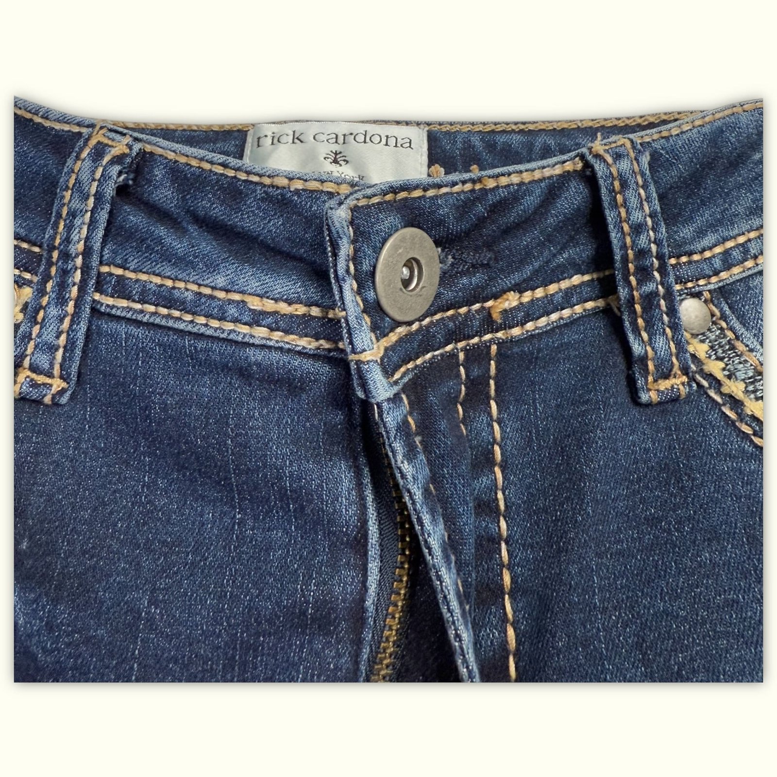 Rick Cardona Jean Slim Femme 2010s Y2K – W30