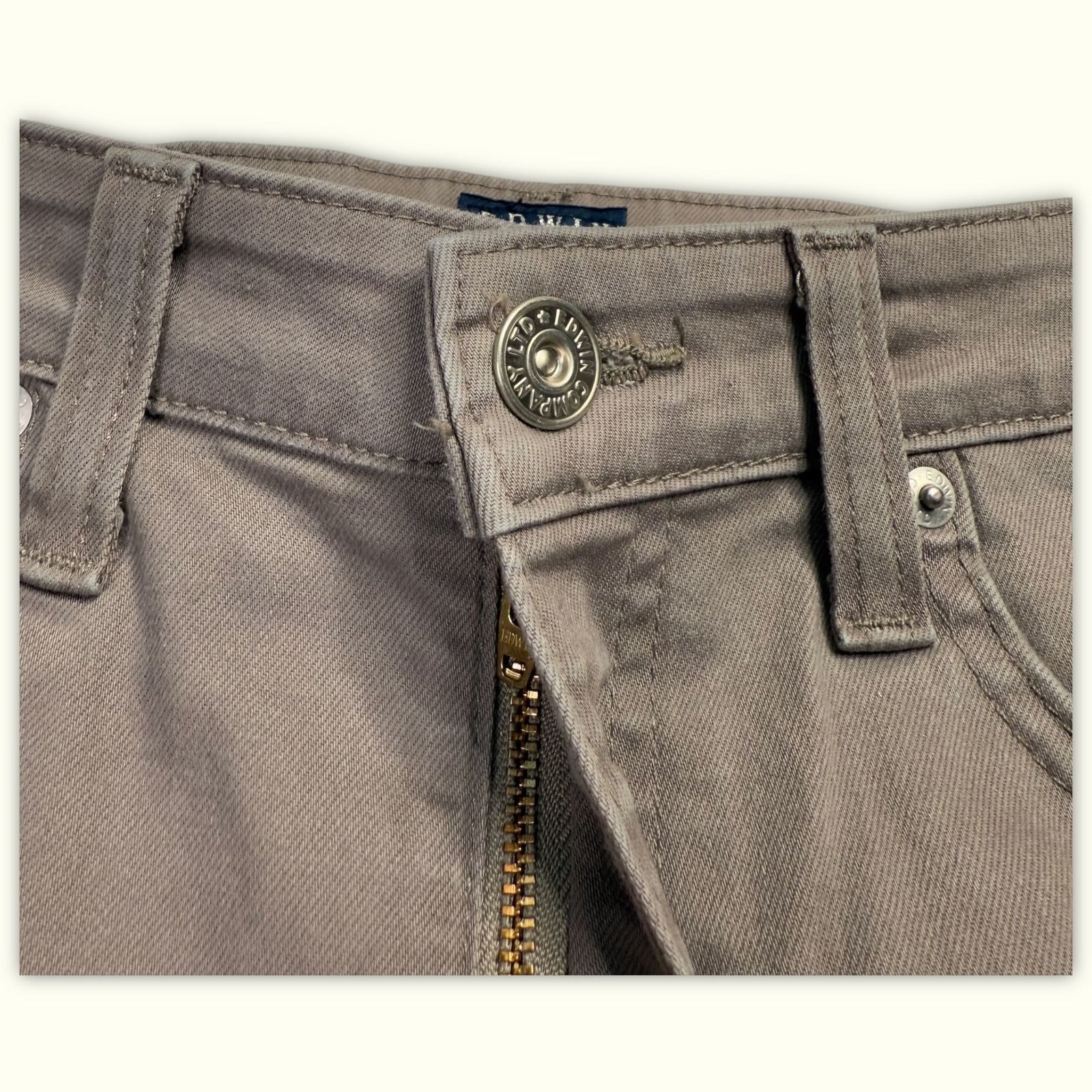 Edwin Jean Regular Femme 2000s Streetwear japonais – W29