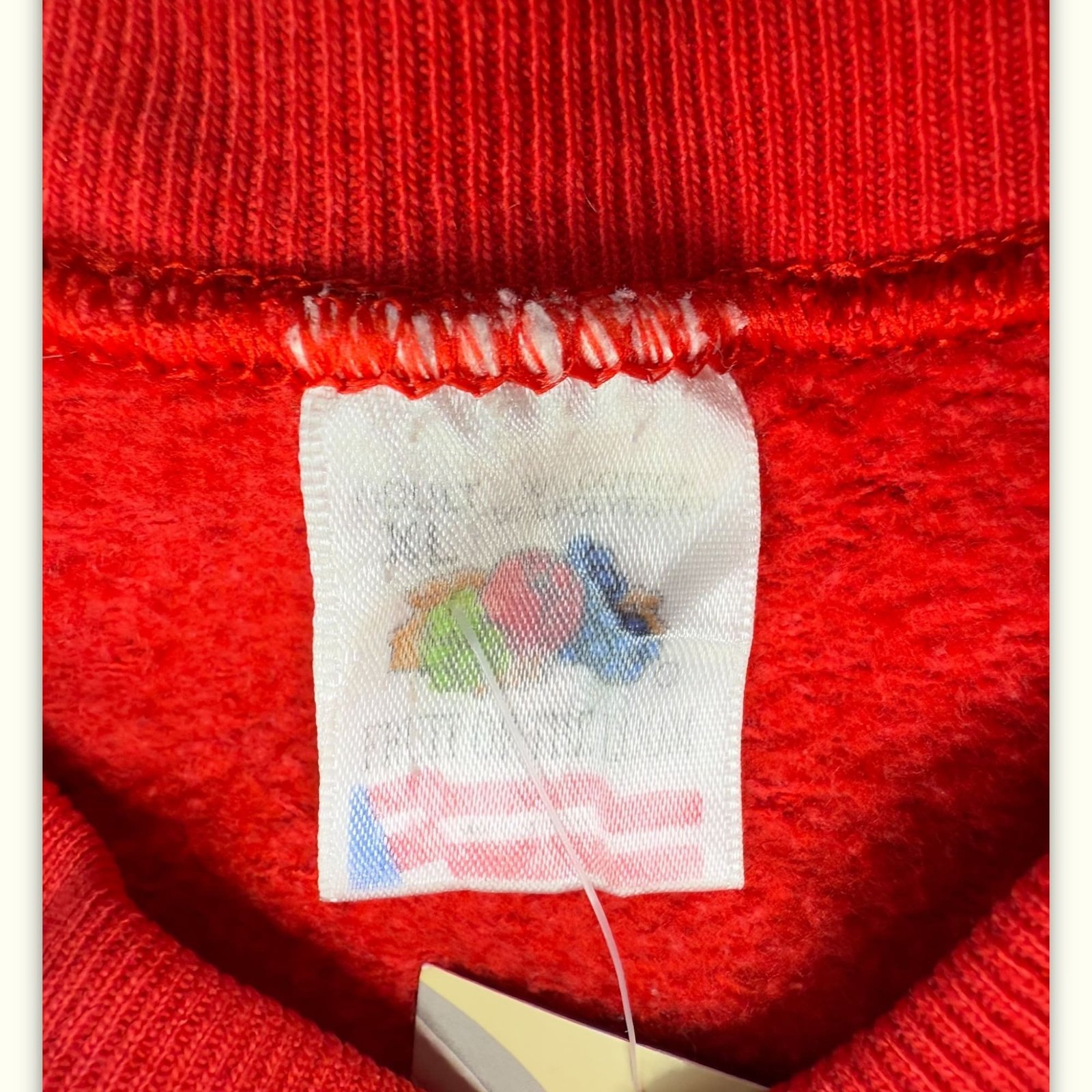 Fruit Of The Loom Sudadera Oversize Hombre 1990s Vintage – XL