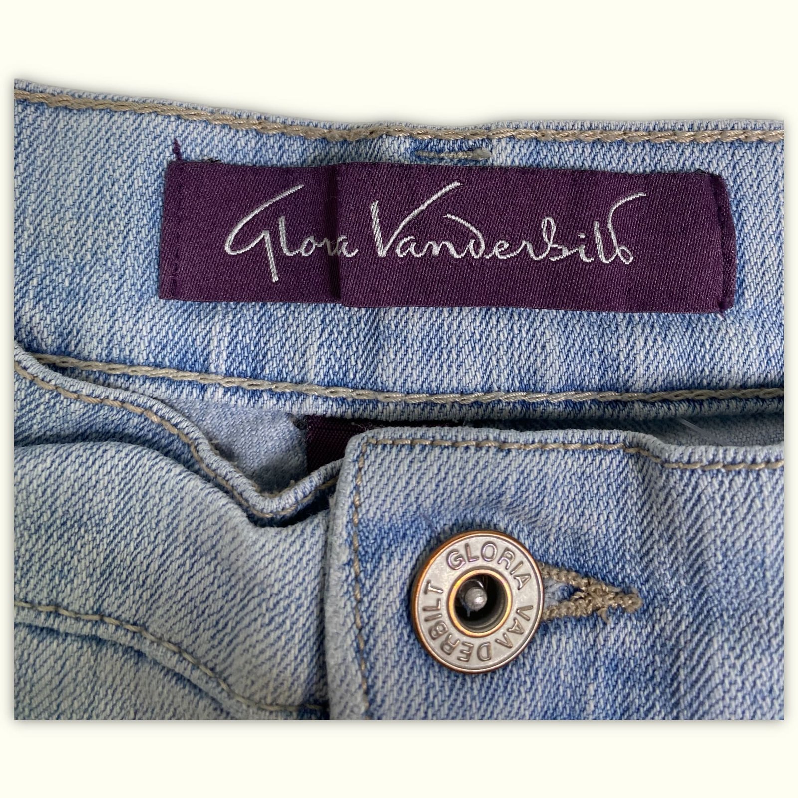 Gloria Vanderbilt Jean Regular Femme 1990s Vintage – W26