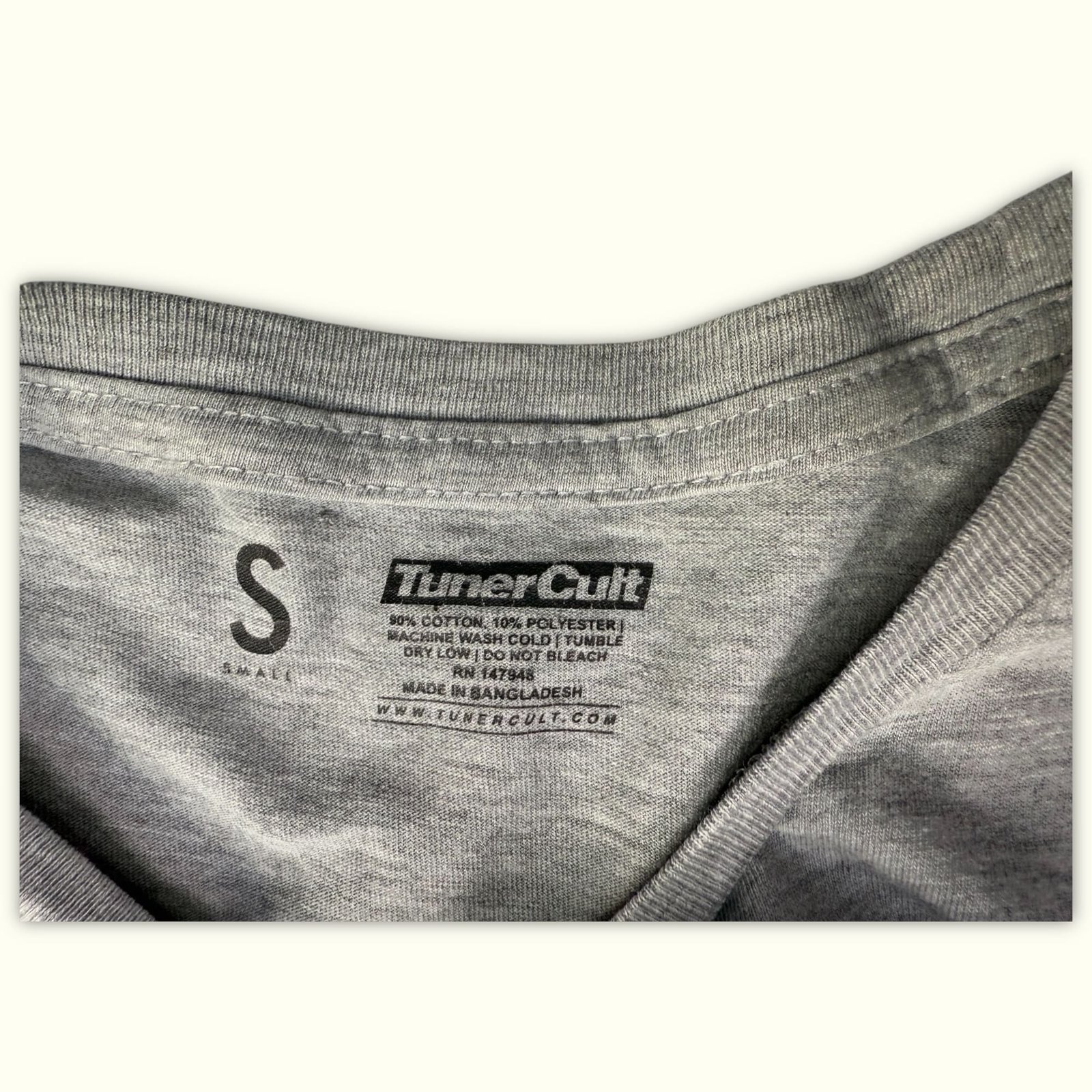 Tunercult t-shirt Regular Men Streetwear – S