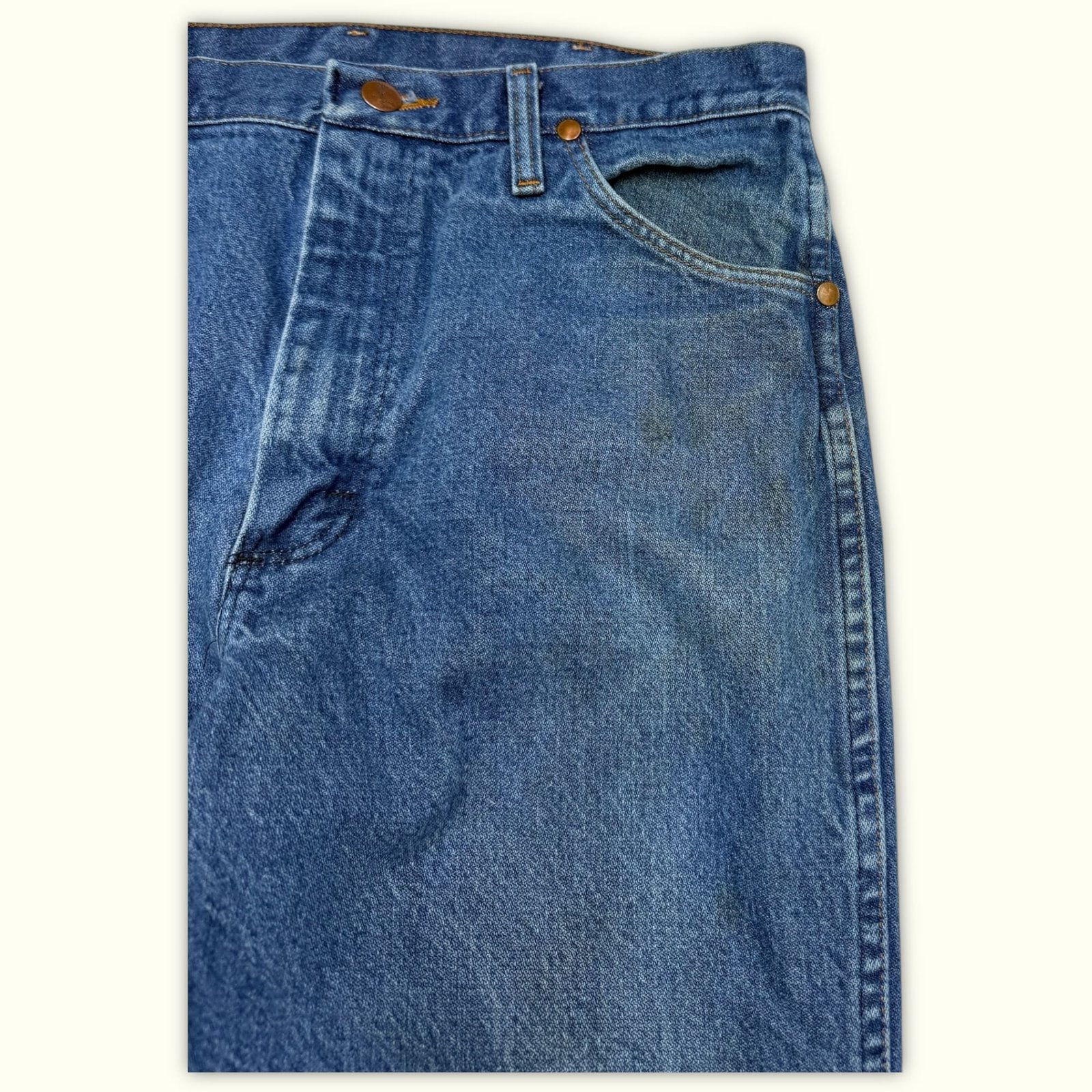 Wrangler Jean Slim Homme 2000s Western – W32