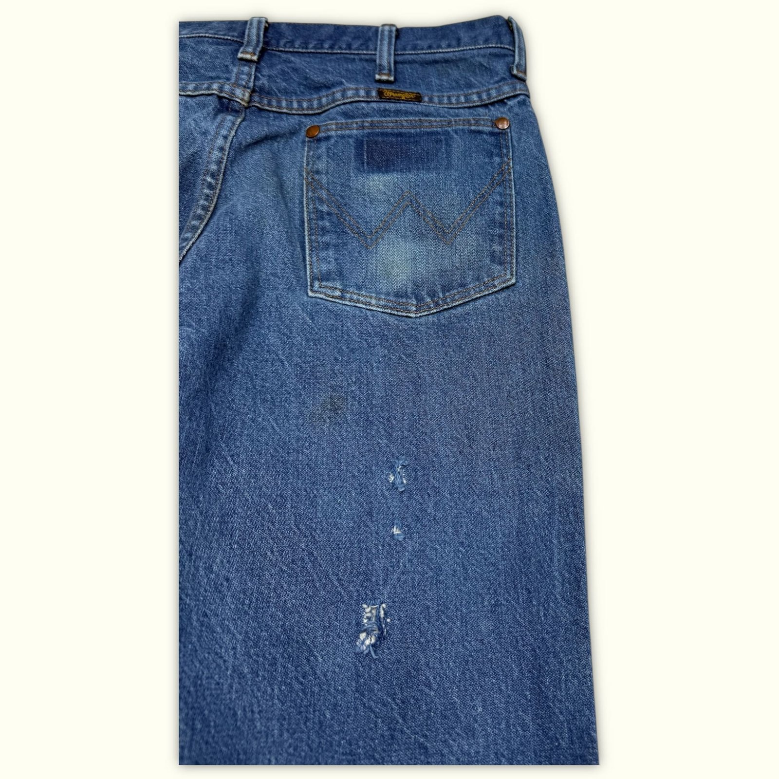 Wrangler Jean Slim Homme 2000s Western – W32
