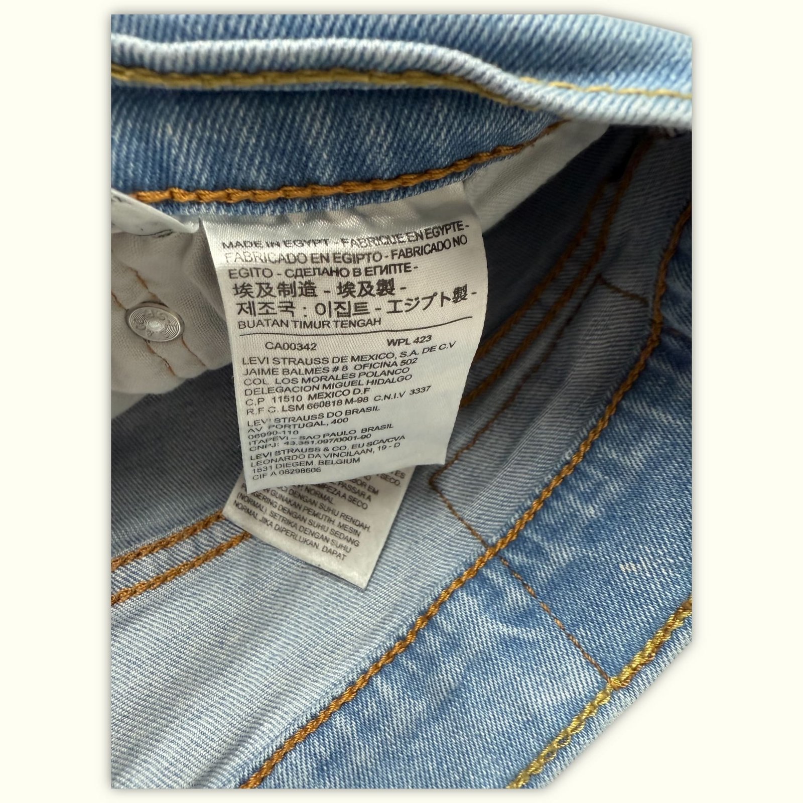 Levi'S Jean Relaxed Homme 2010s Workwear – W34