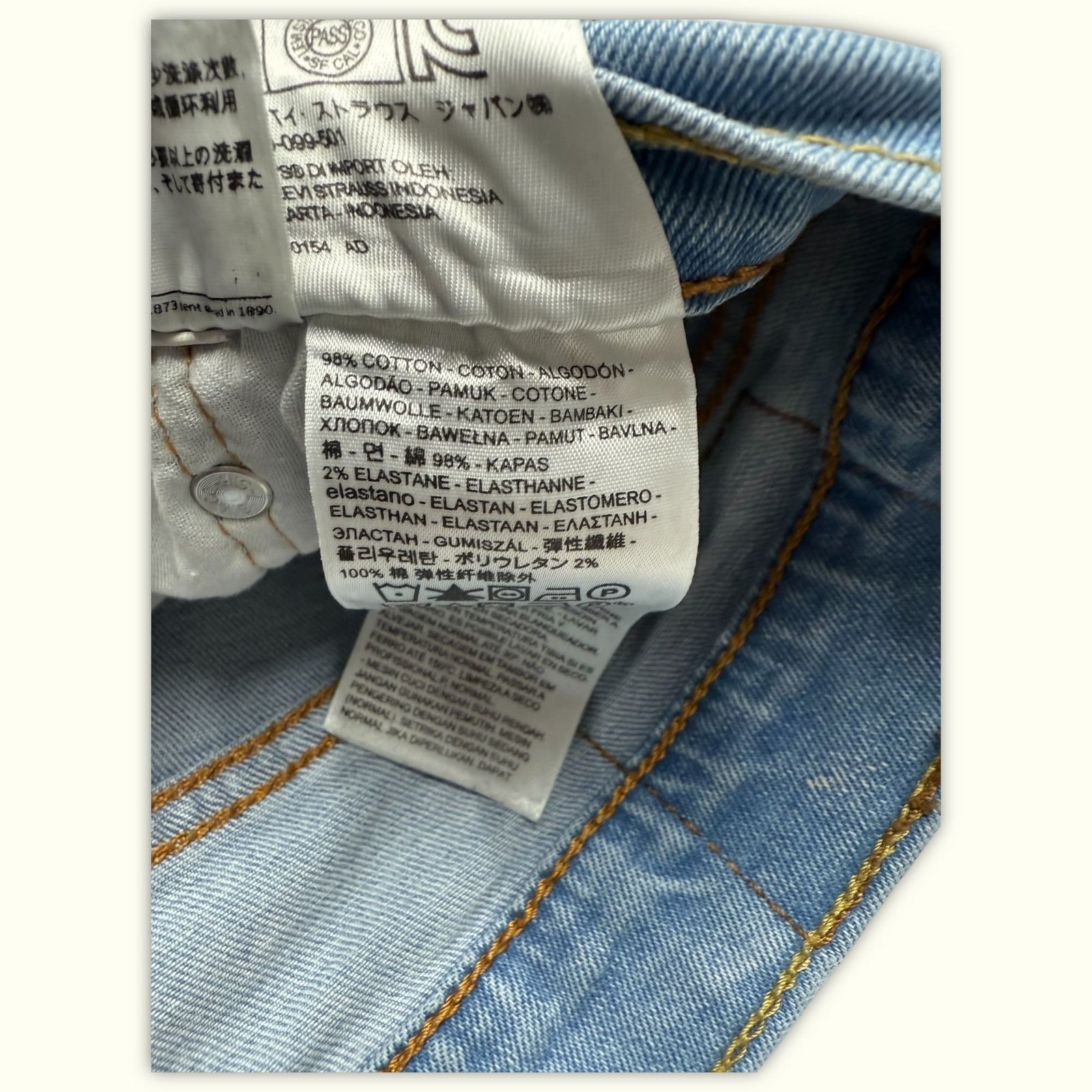 Levi'S Jean Relaxed Homme 2010s Workwear – W34