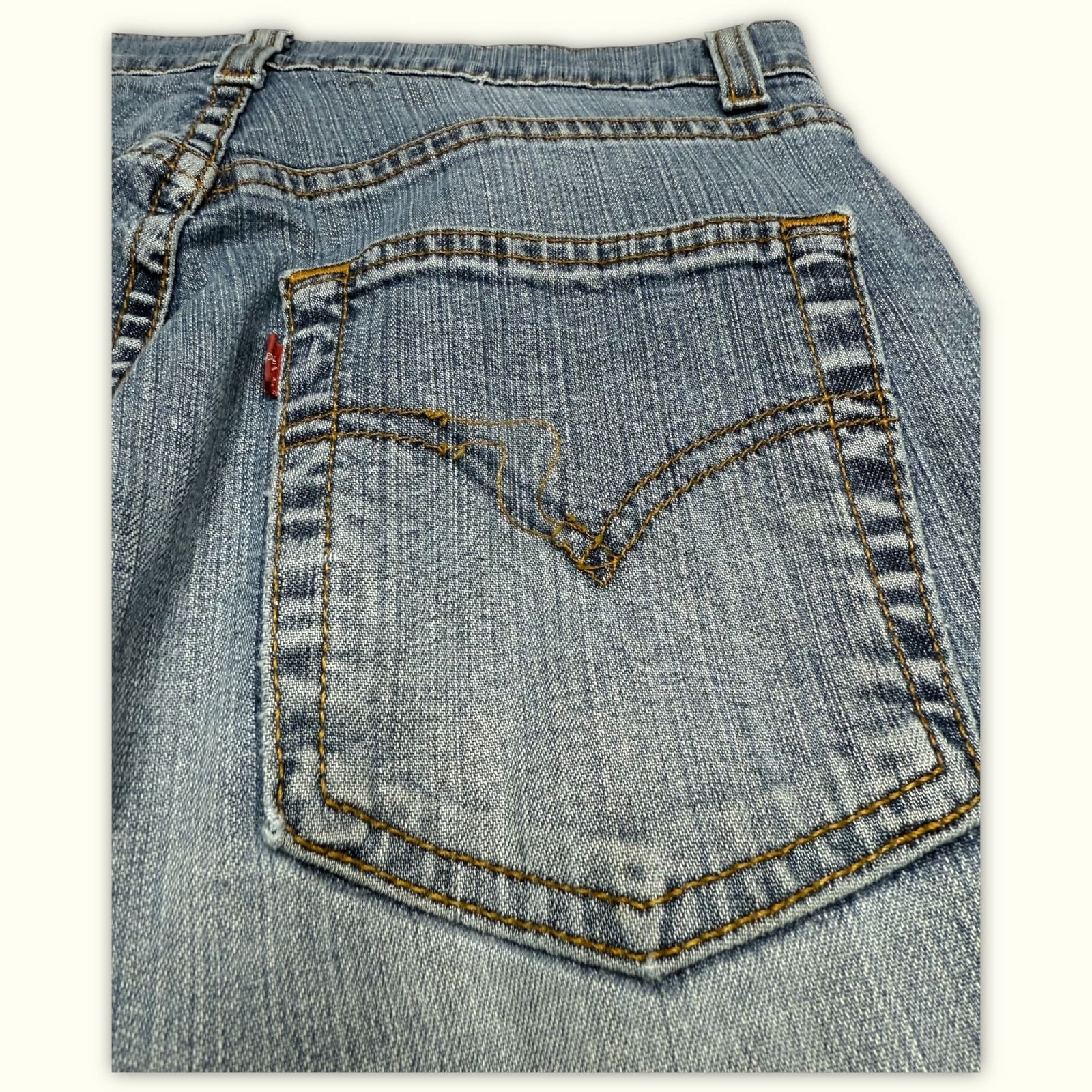 Levi'S Jean Évasé Femme 2000s Y2K – W26