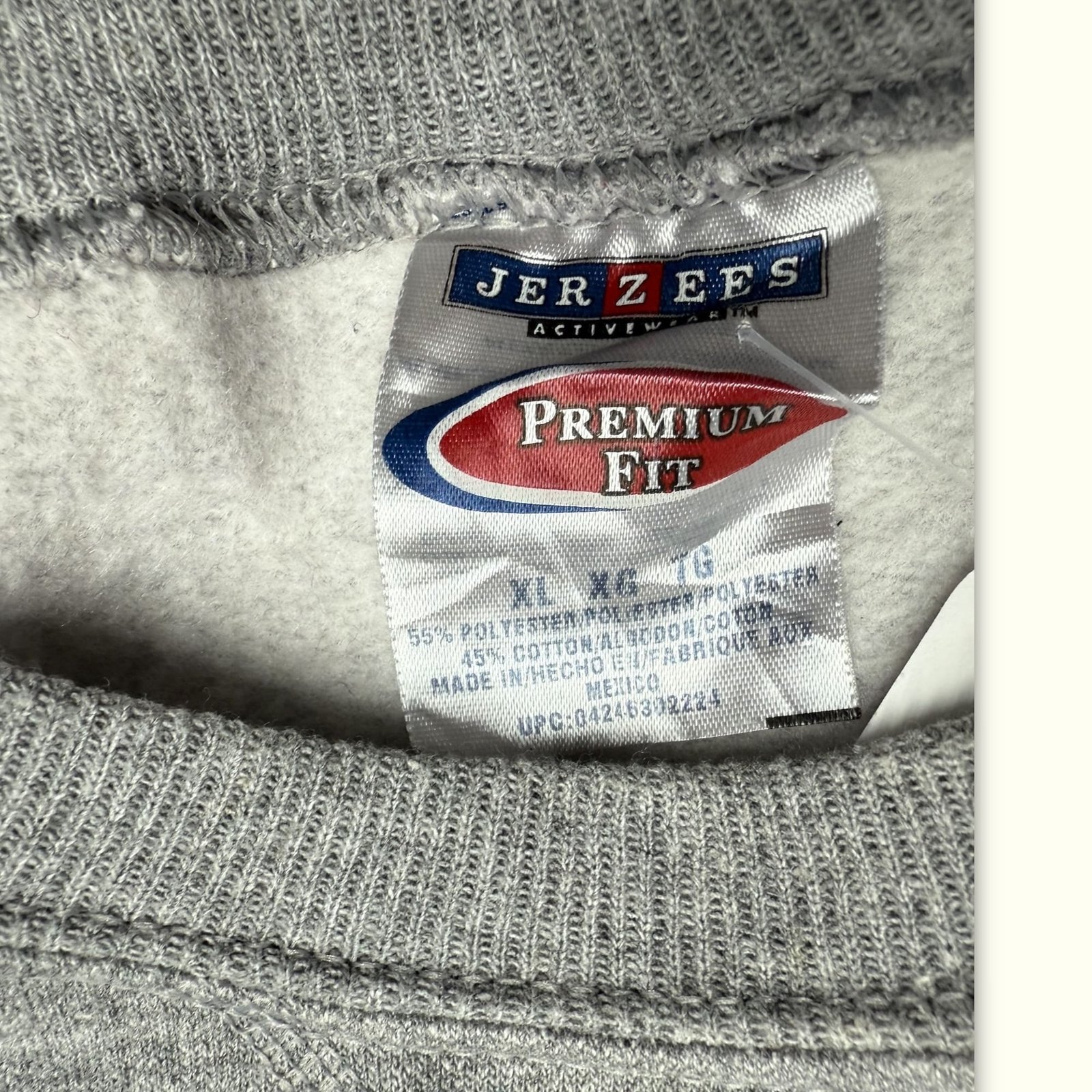 Jerzees Sudadera Oversize Hombre 2000s Streetwear – XL