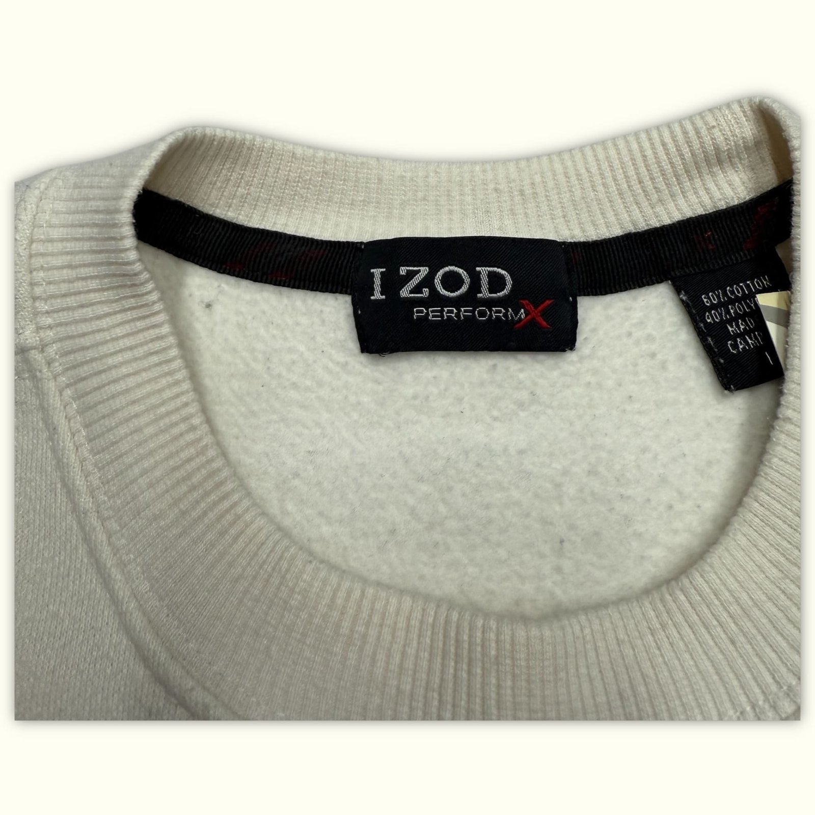 Izod Sweat Regular Homme 2000s Athleisure – M