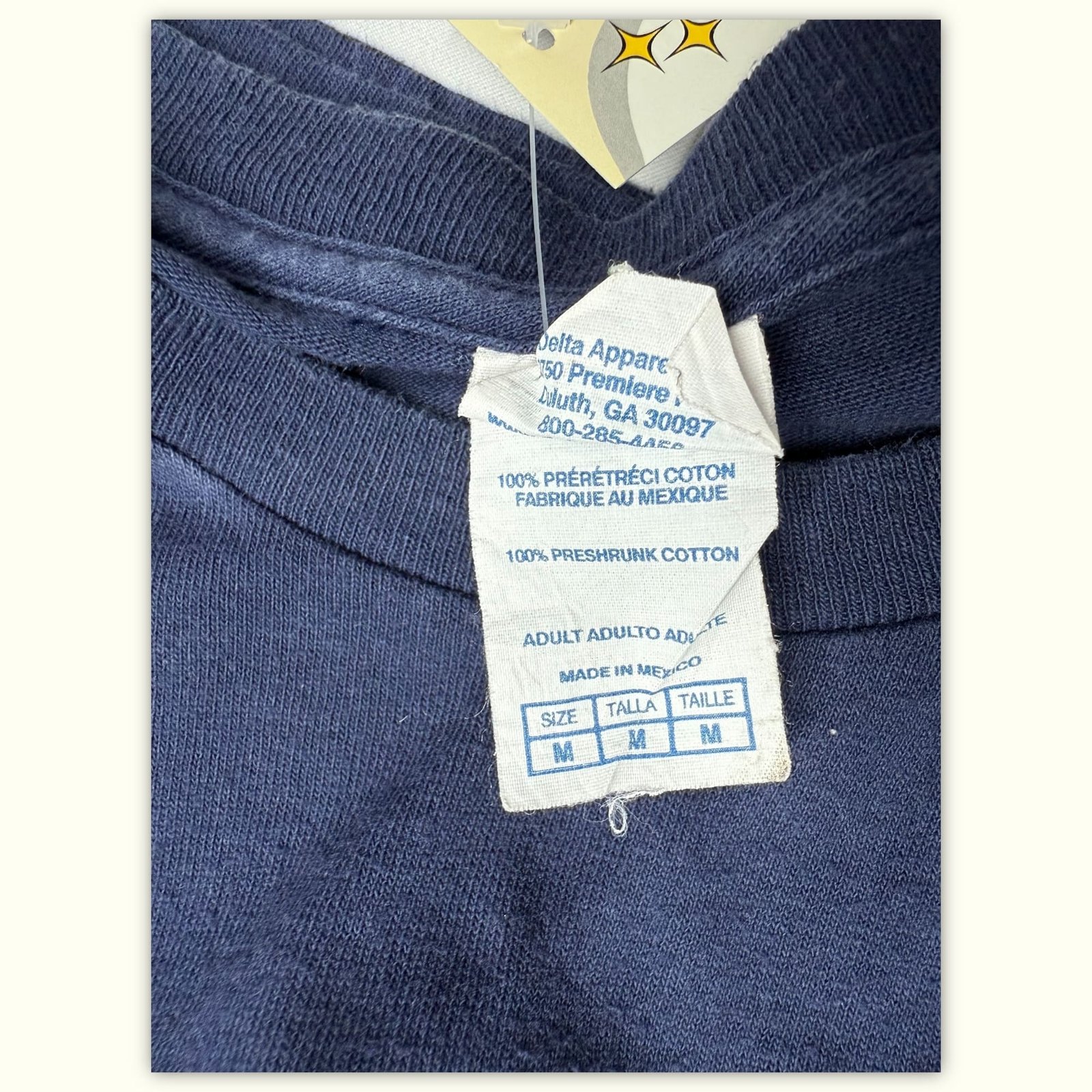 Delta Apparel T-shirt Regular Homme 2000s Vintage – M