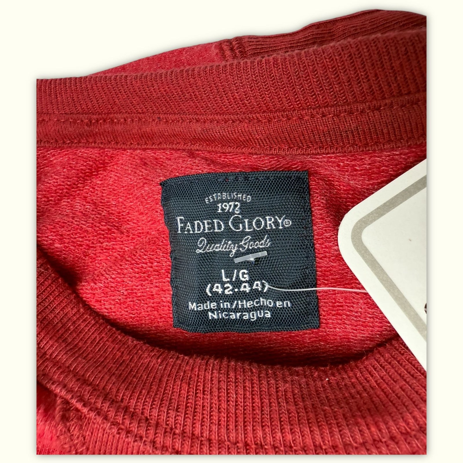 Faded Glory Felpa Regular Uomo Normcore – L