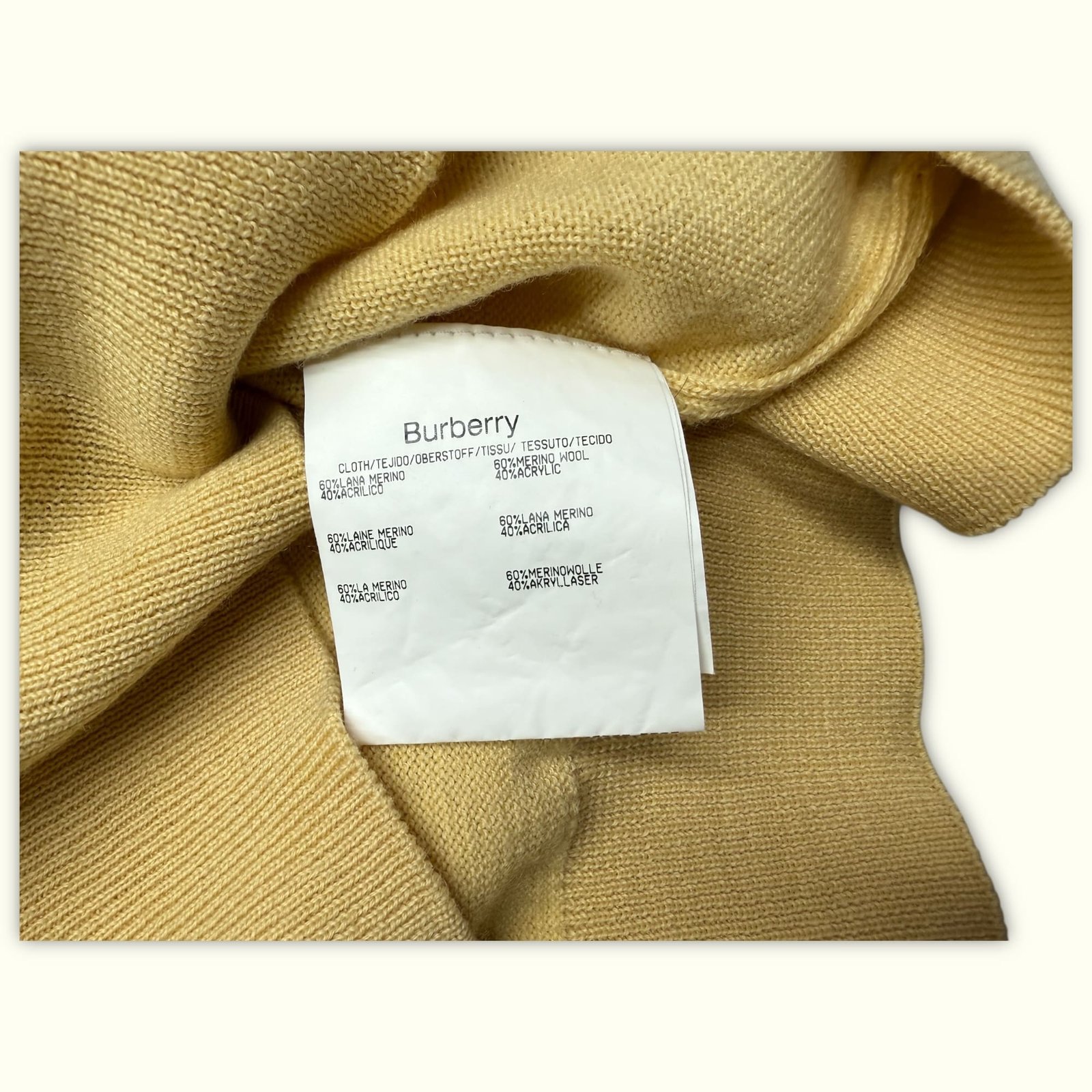 Burberrys Pull Regular Homme 2000s Old money – L