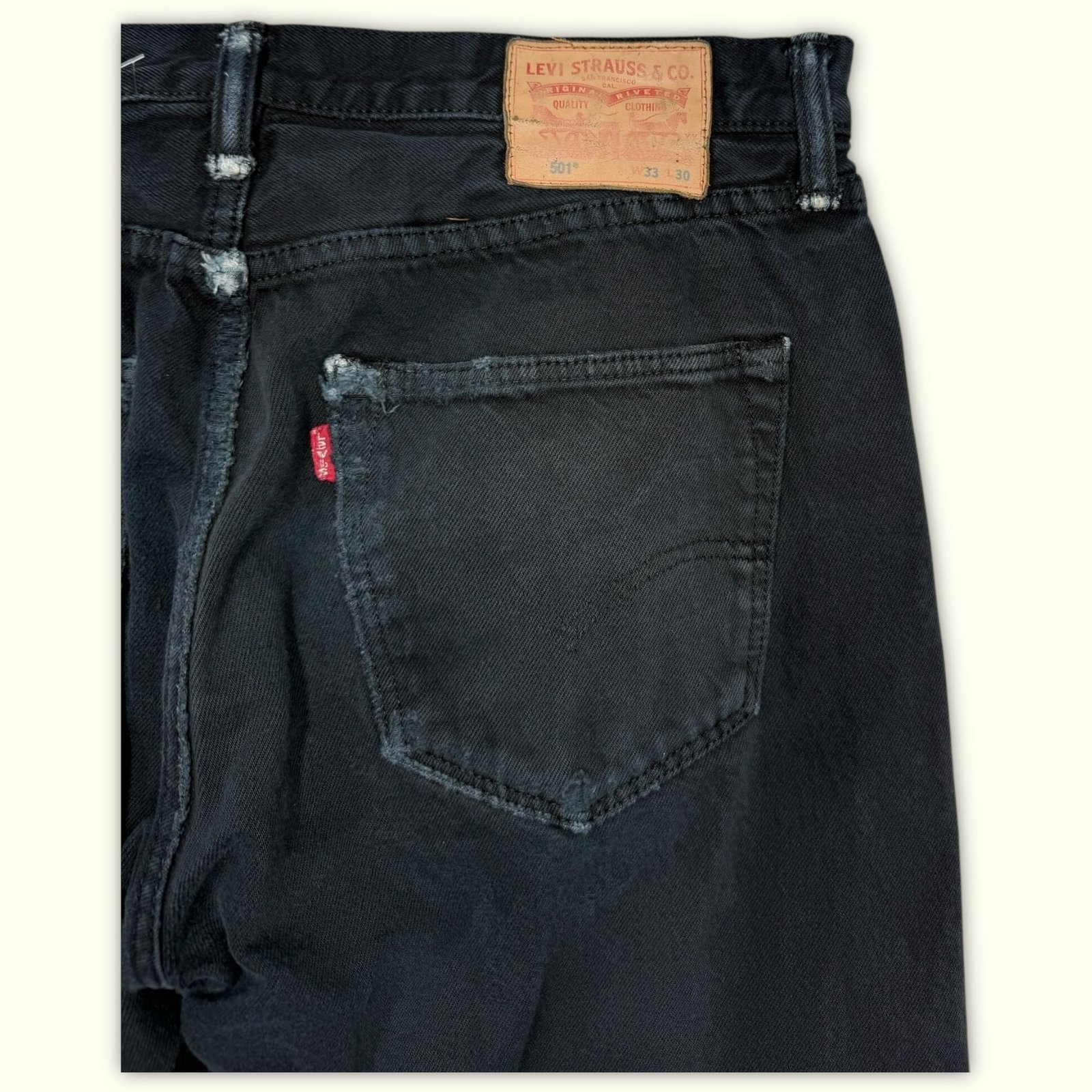 Levi'S Jean Regular Homme 2010s Grunge – W33